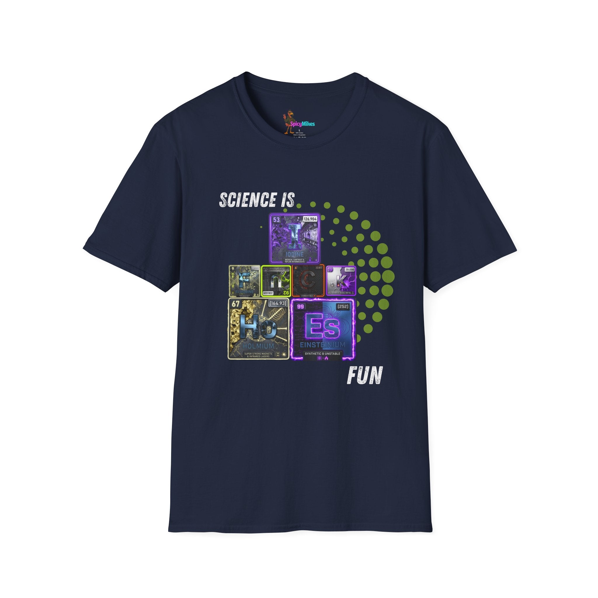 Science Is Fun T-Shirt — Playful Periodic Table Graphic Tee for STEM Lovers