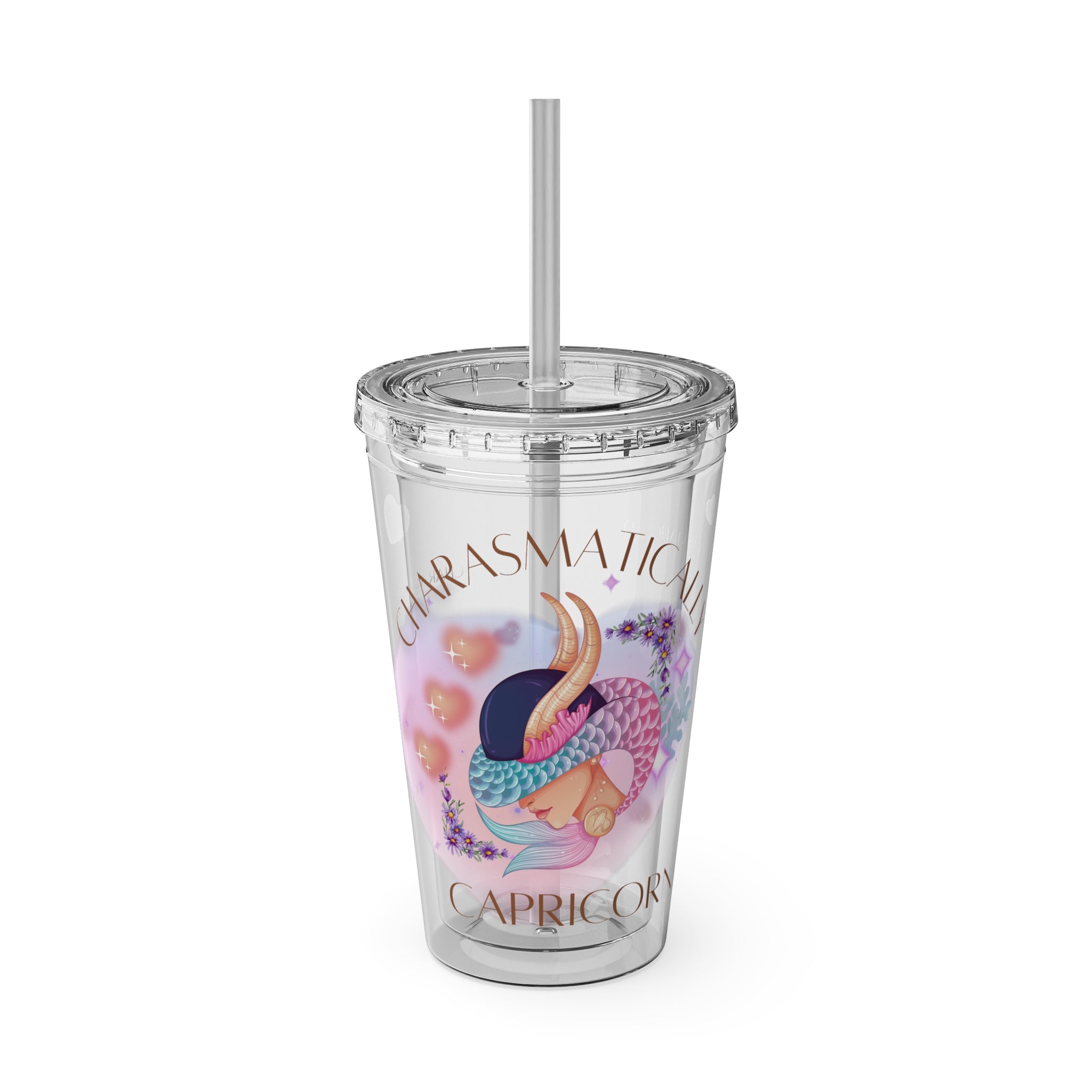 Charismatically Capricorn Zodiac Sunsplash Tumbler 16oz