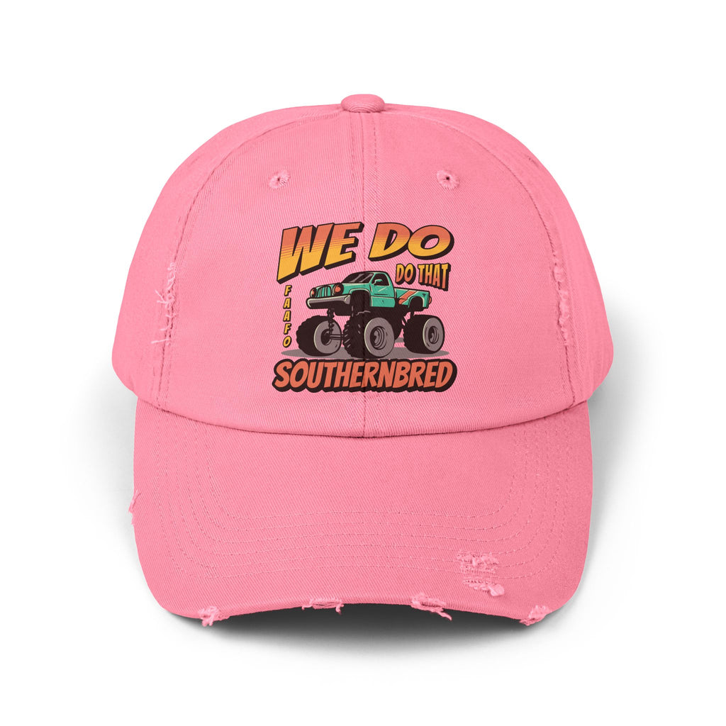Southern Bred Distressed Cap We Do Do That Monster Trucks