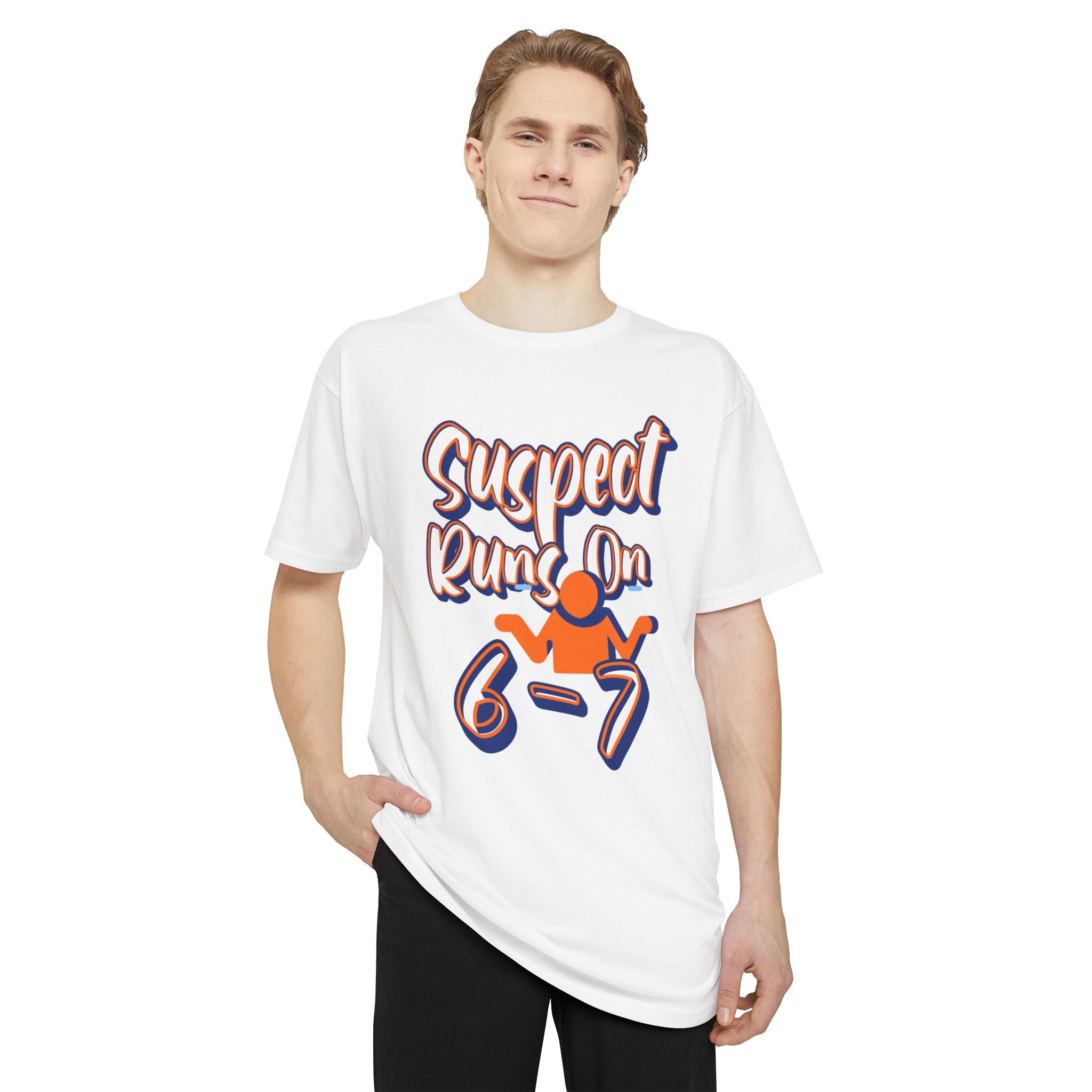 Suspect Runs On 6-7 Graphic Tee