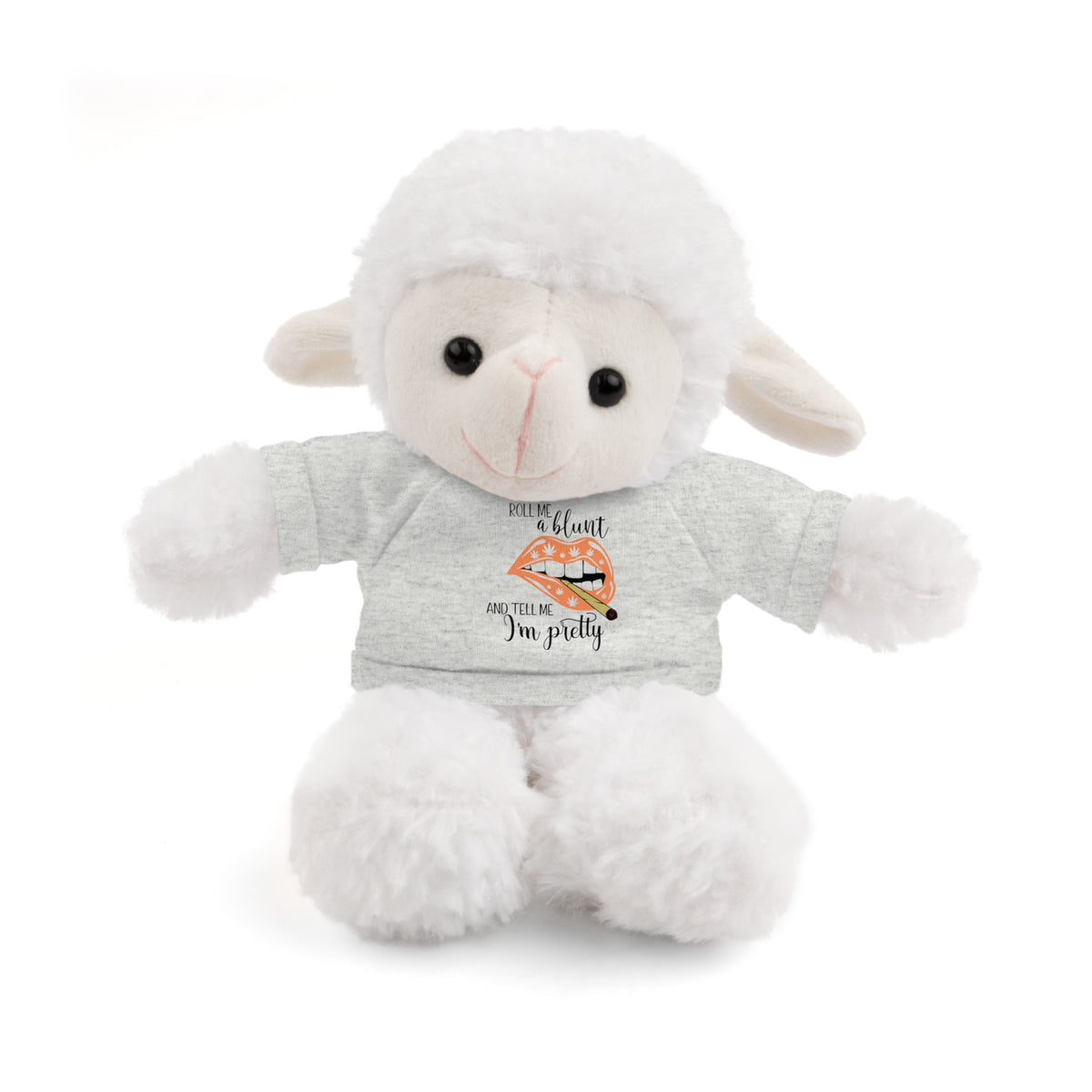 Plush Bear for adults with Tee — "Tell Me I'm Pretty" 420 Teddy