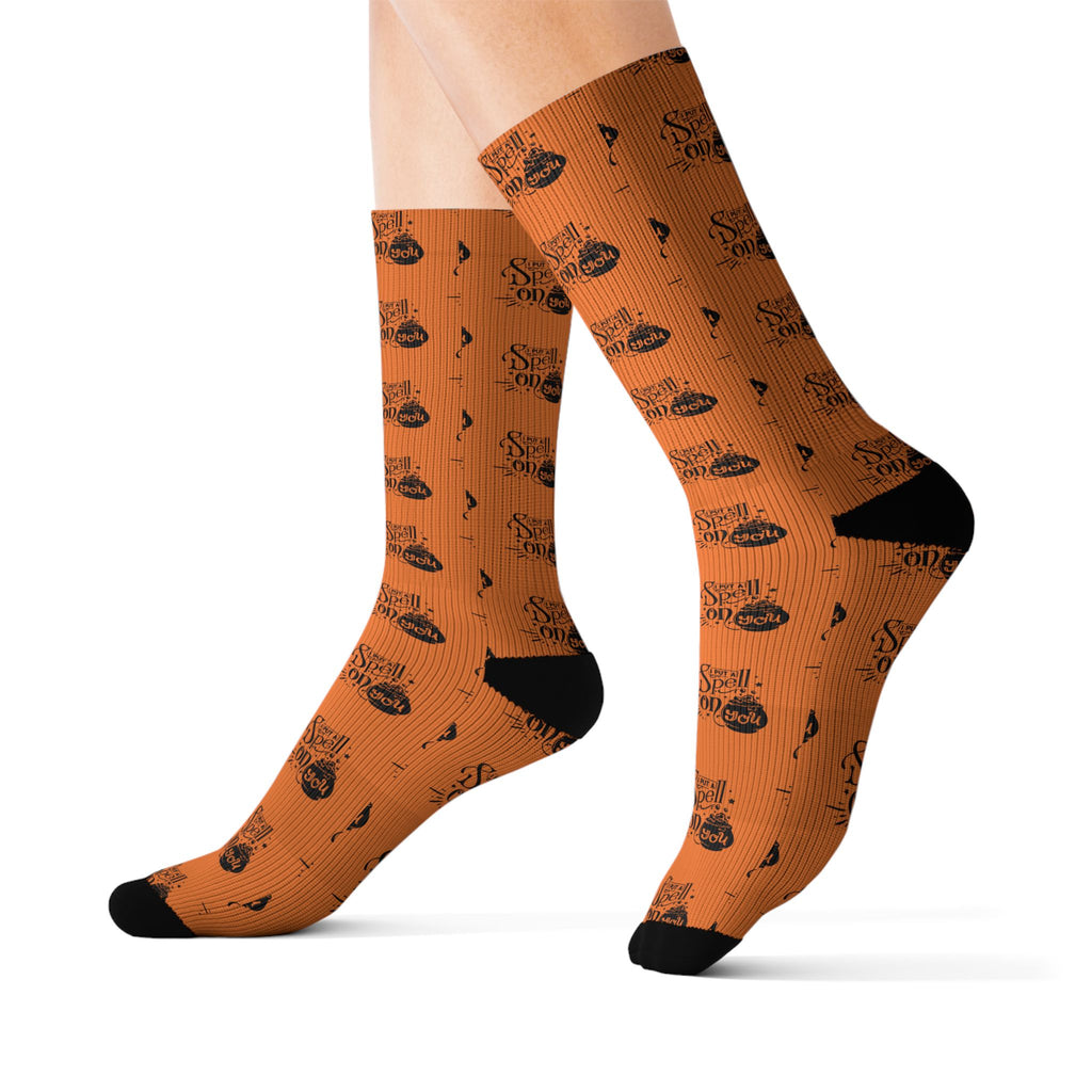 I Put A Spell On You Scaryyy but Comfy Socks!