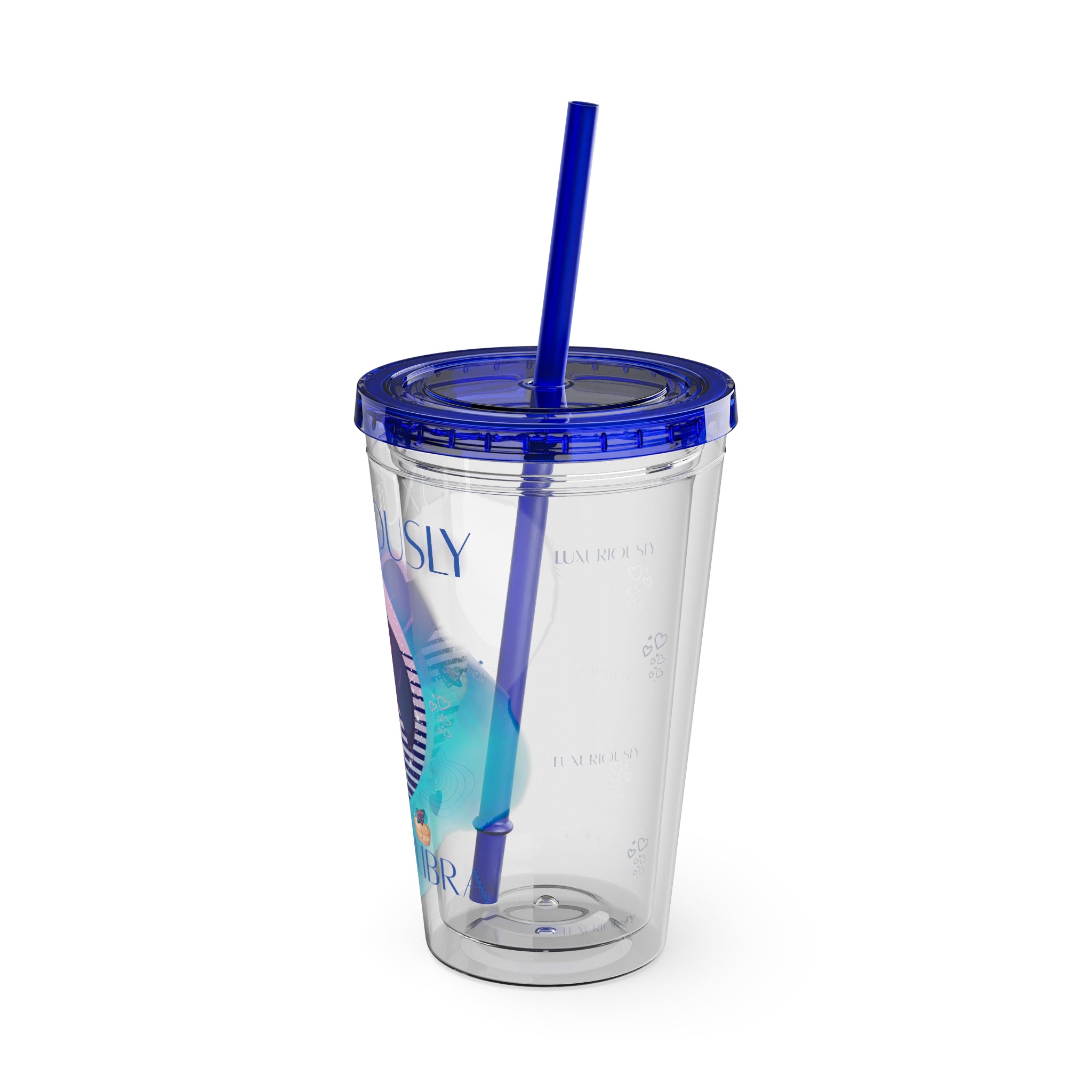 Luxuriously Libra Zodiac Sunsplash Tumbler 16oz