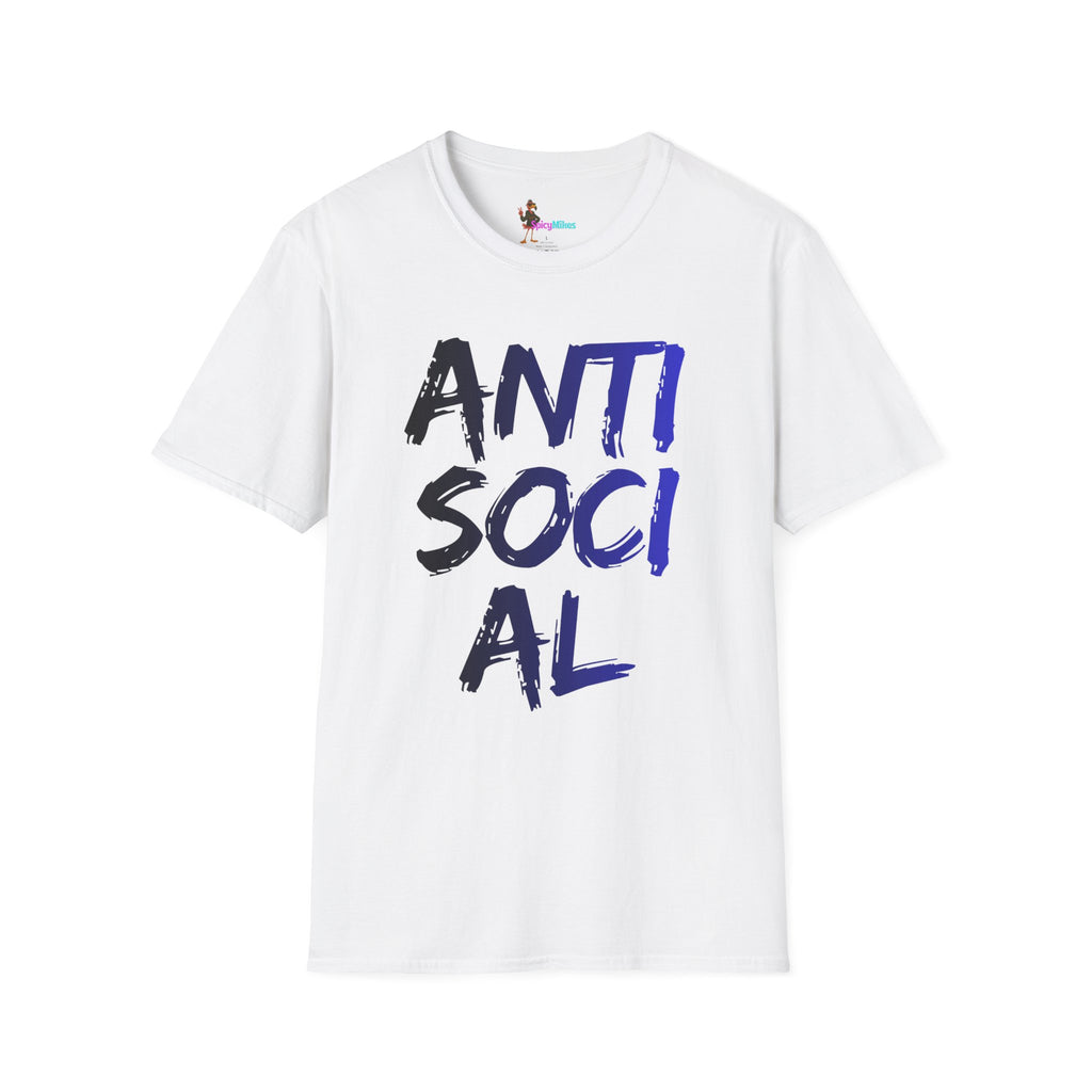 Antisocial Brushstroke Graphic Tee