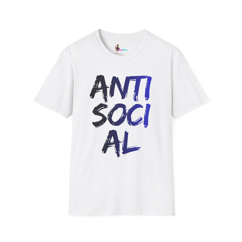 Antisocial Brushstroke Graphic Tee