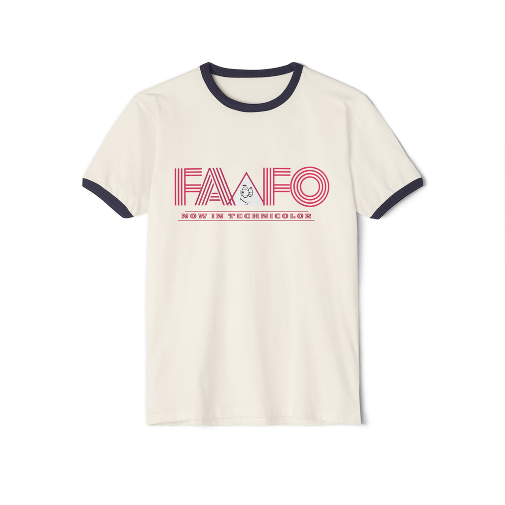 FAAFO 'Now in Technicolor' UnderLined Ringer T-Shirt