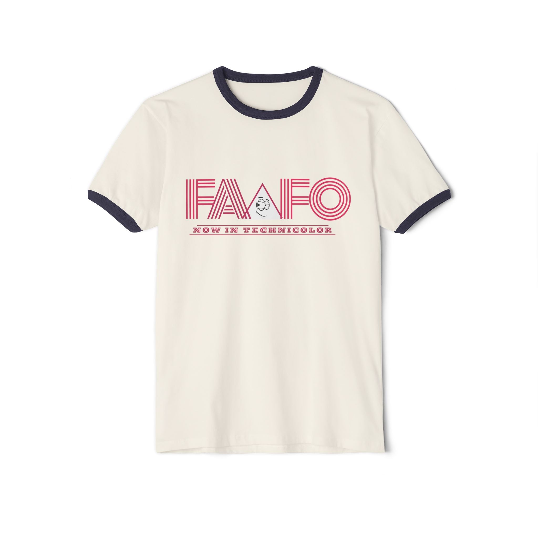 FAAFO 'Now in Technicolor' UnderLined Ringer T-Shirt