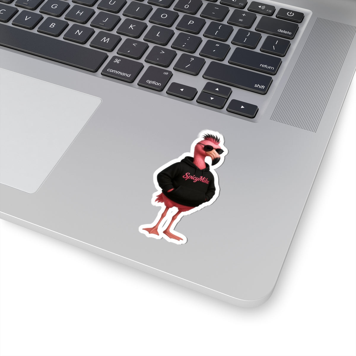 SpicyMike Flamingo Kiss-Cut Sticker