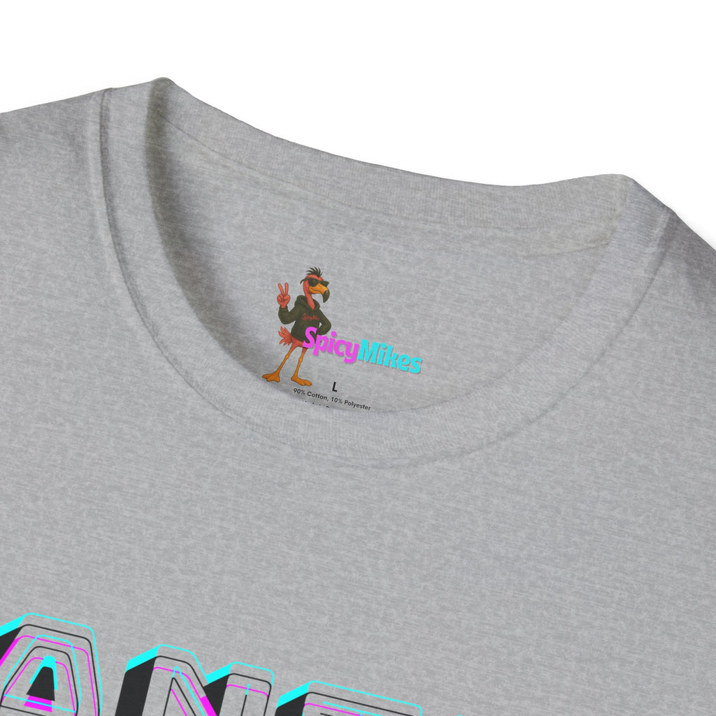 Anti Social Schizm  3D Text Graphic Tee