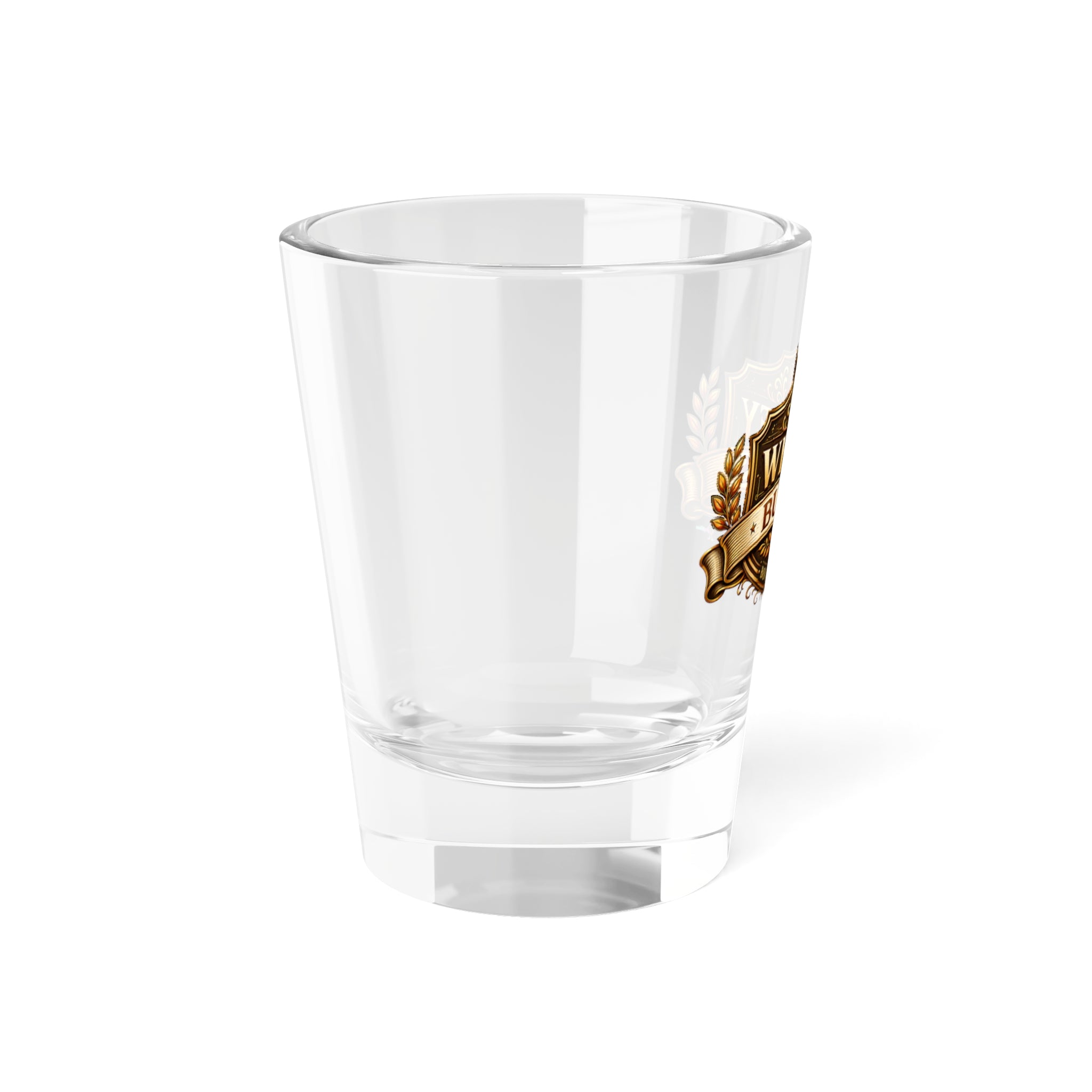Whiskey Business Shot Glass — 1.5 oz Bourbon Night Shooter
