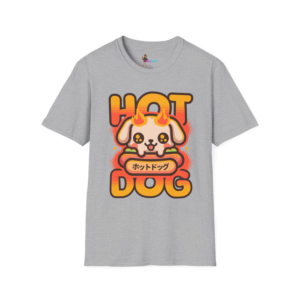 Hot Dog Kawaii T-Shirt — Cute Japanese Puppy Graphic Tee