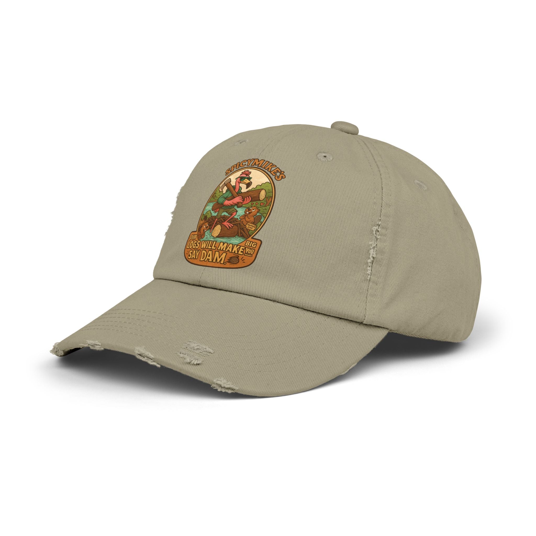 SpicyMike Loggers Distressed Cap