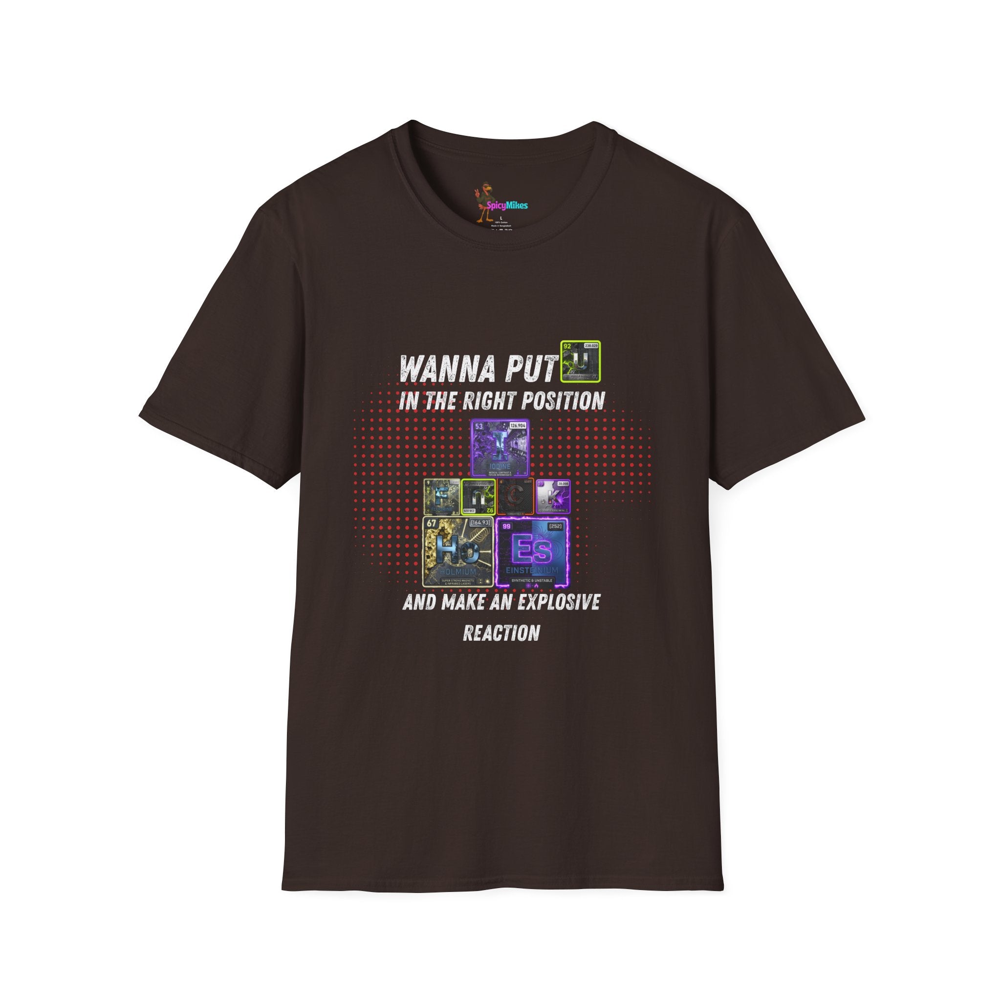 Wanna Put U Right Periodic Table Element tshirt