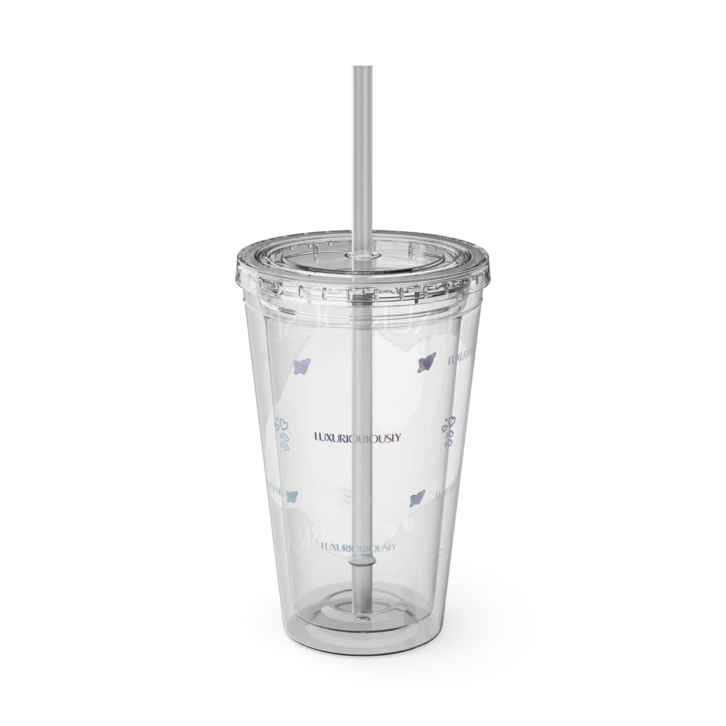 Luxuriously Libra Zodiac Sunsplash Tumbler 16oz