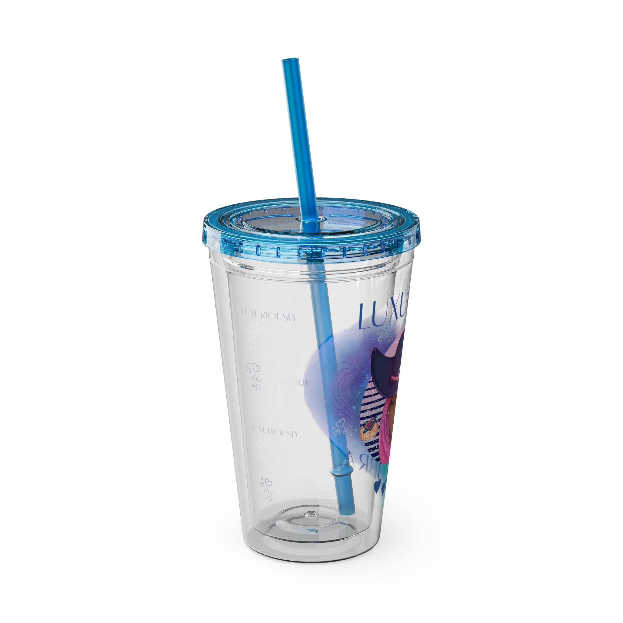 Luxuriously Libra Zodiac Sunsplash Tumbler 16oz