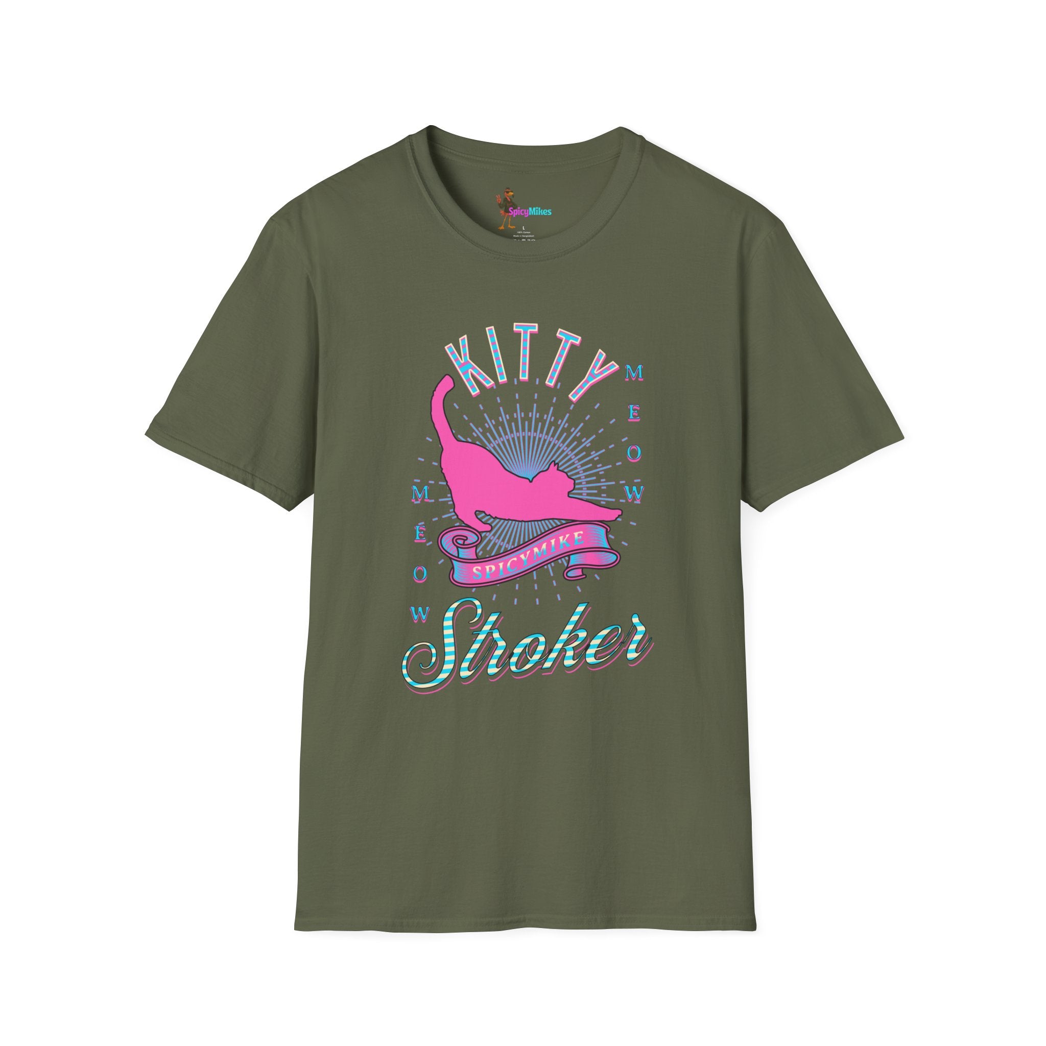 Kitty Stroker....Pussy Cat Lover Graphic Tee