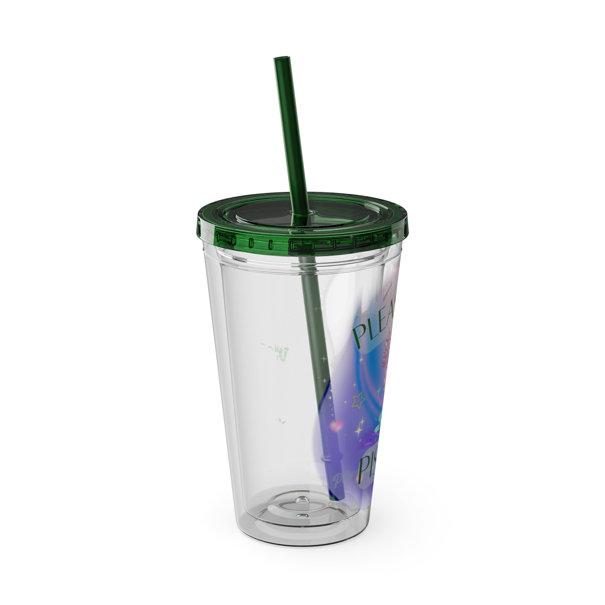 Pleasantly Pisces Zodiac Sunsplash Tumbler 16oz