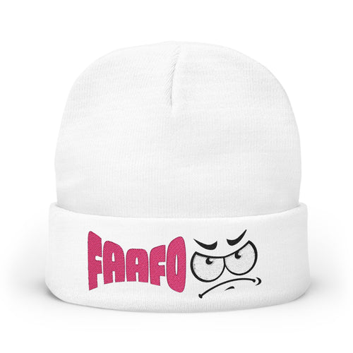 "Try Me" FAAFO Knit Beanie