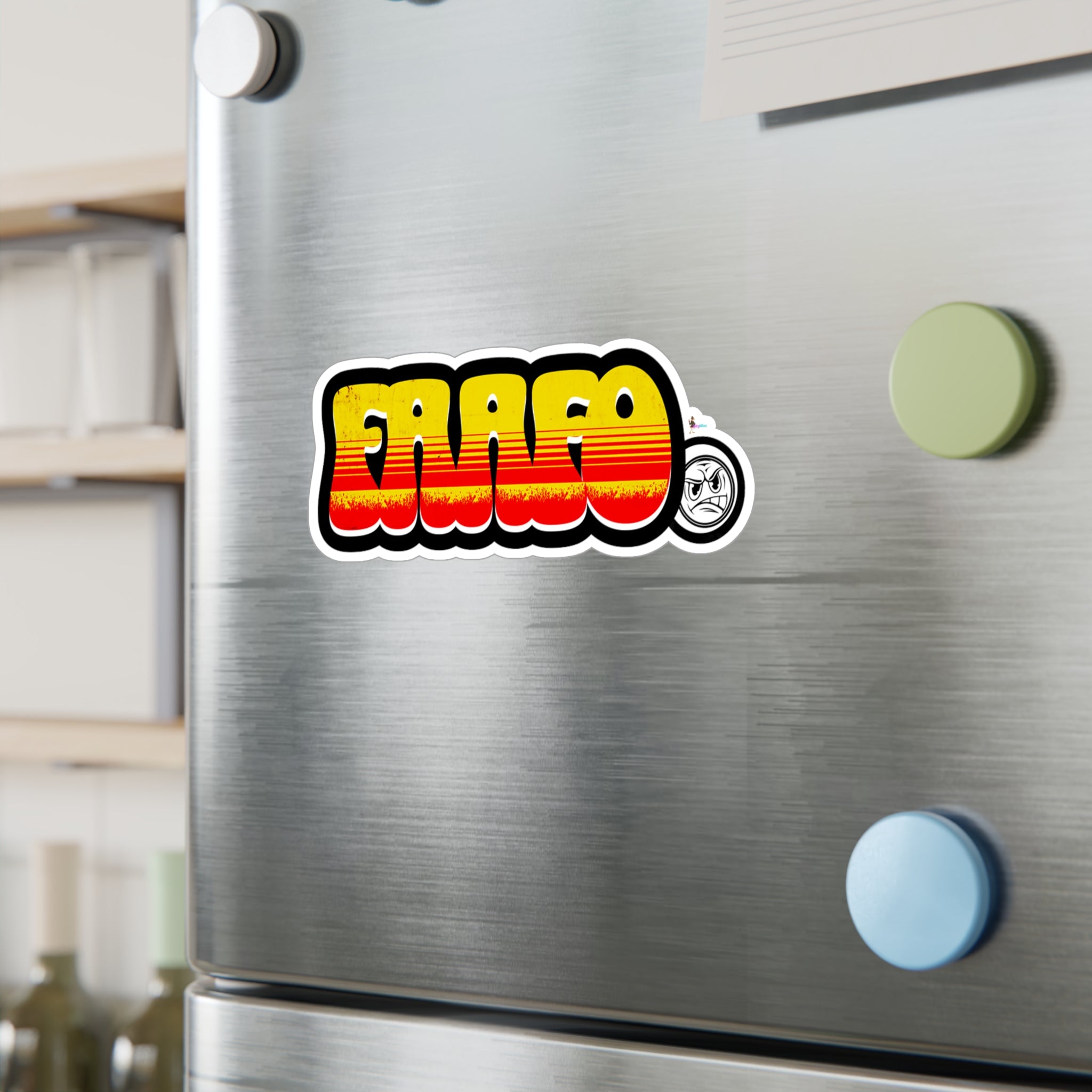FAAFO Fired Up Kiss-Cut Vinyl Sticker
