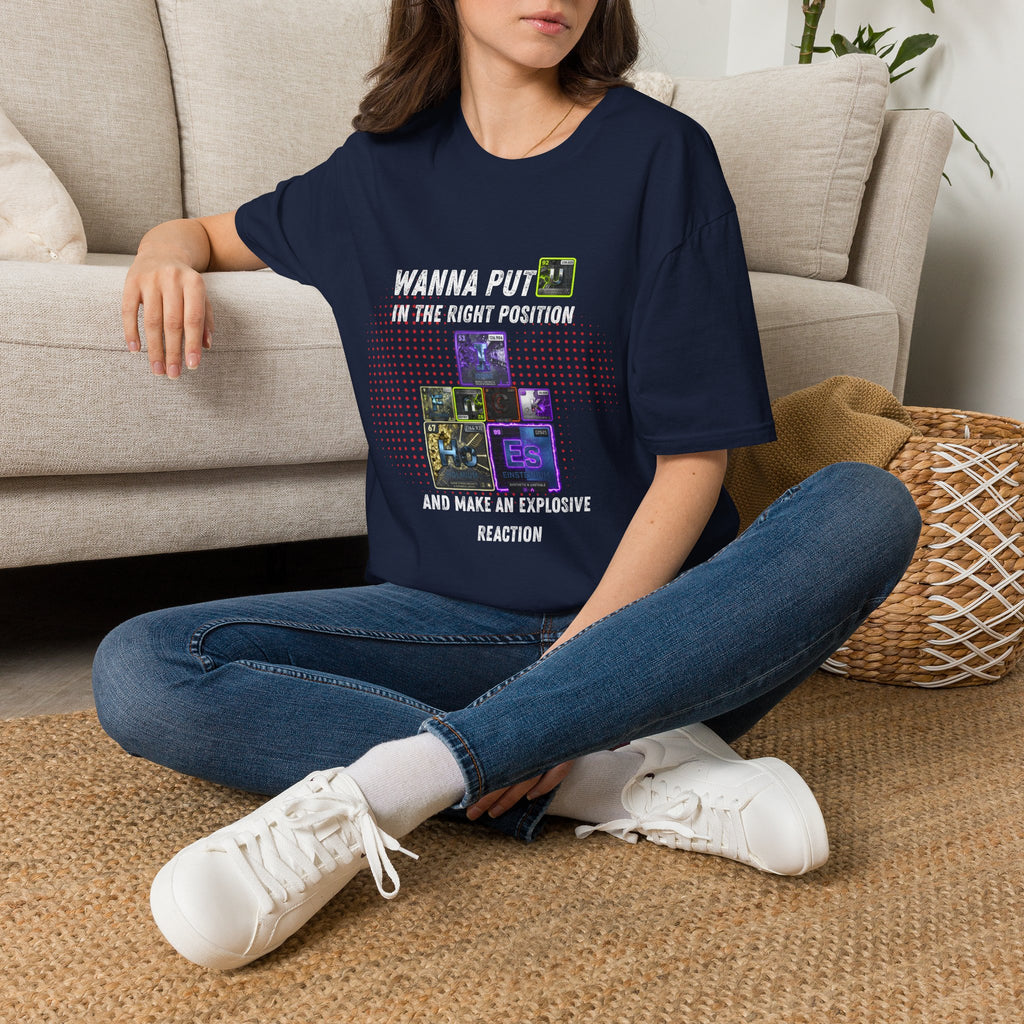 Wanna Put U Right Periodic Table Element tshirt