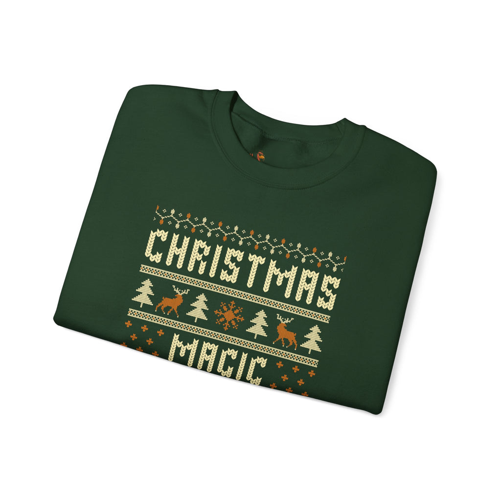 Christmas Magic Everywhere Ugly Sweatshirt