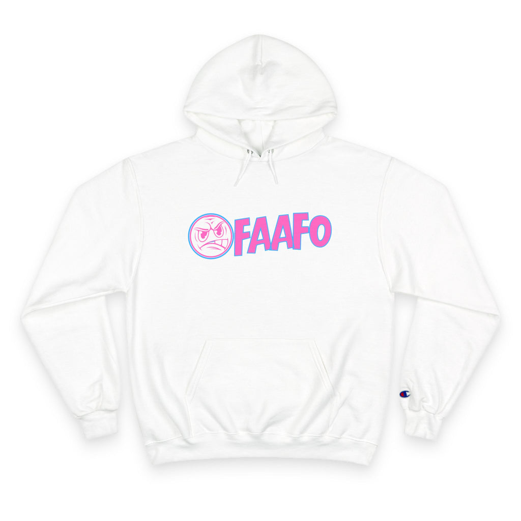 FAAF0 "Try Me" Bright Logo Champion Hoodie