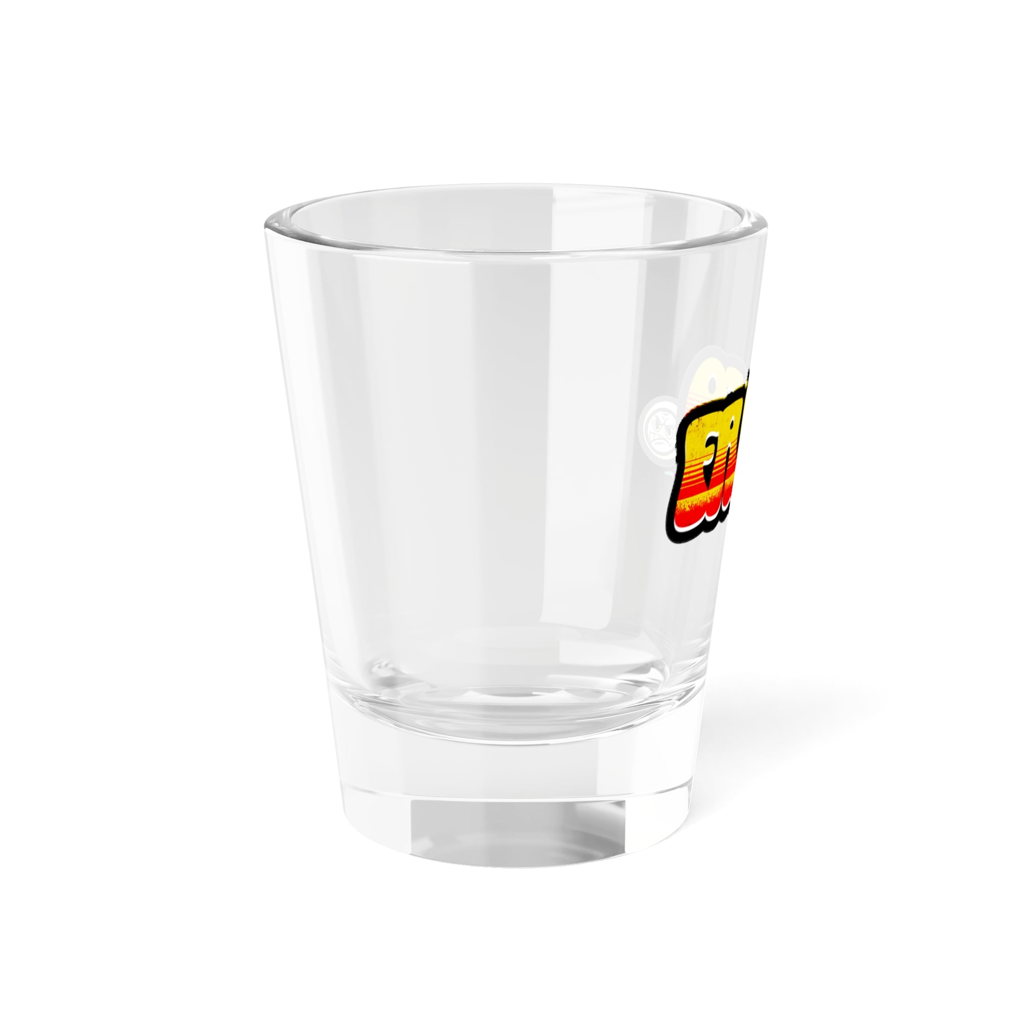 FAAFO Retro 'Shots' 1.5oz Shot Glass – Bold Gradient Party Glassware