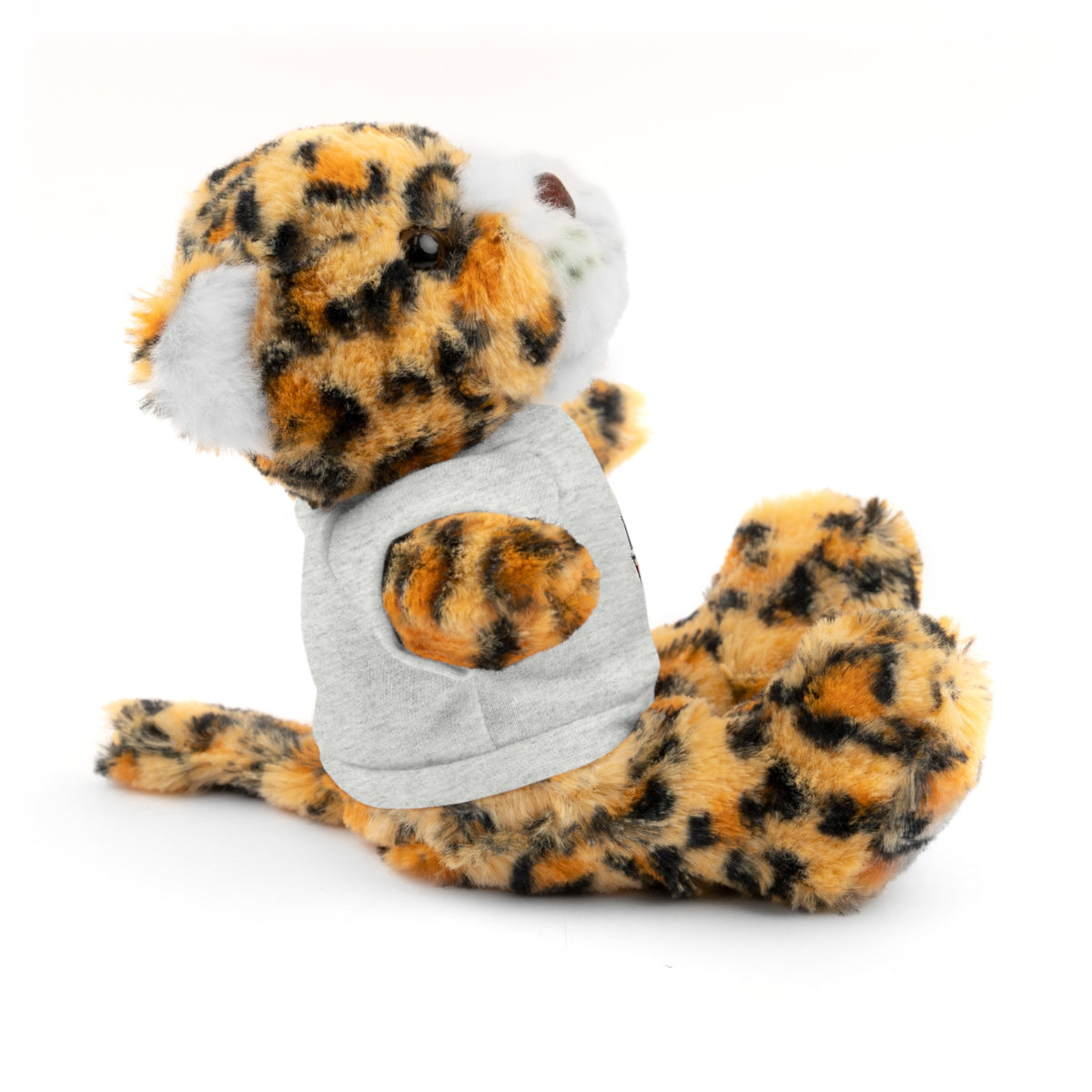 Patriotic 'LOVE' Plush Bear with Tee — Cute Stuffed Animal Gift