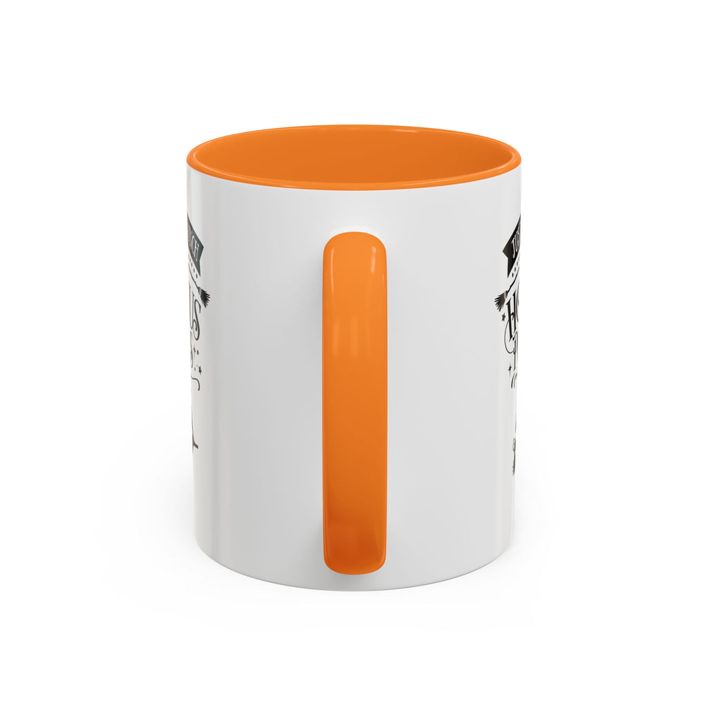 Halloween Just A Bunch Of Hocus Pocus Colored Rimmed Mug