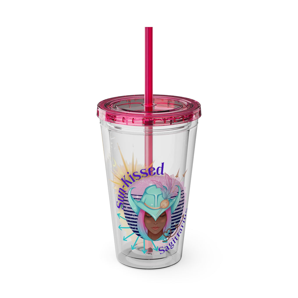 Sun Kissed Sagittarius Sunsplash Tumbler 16oz