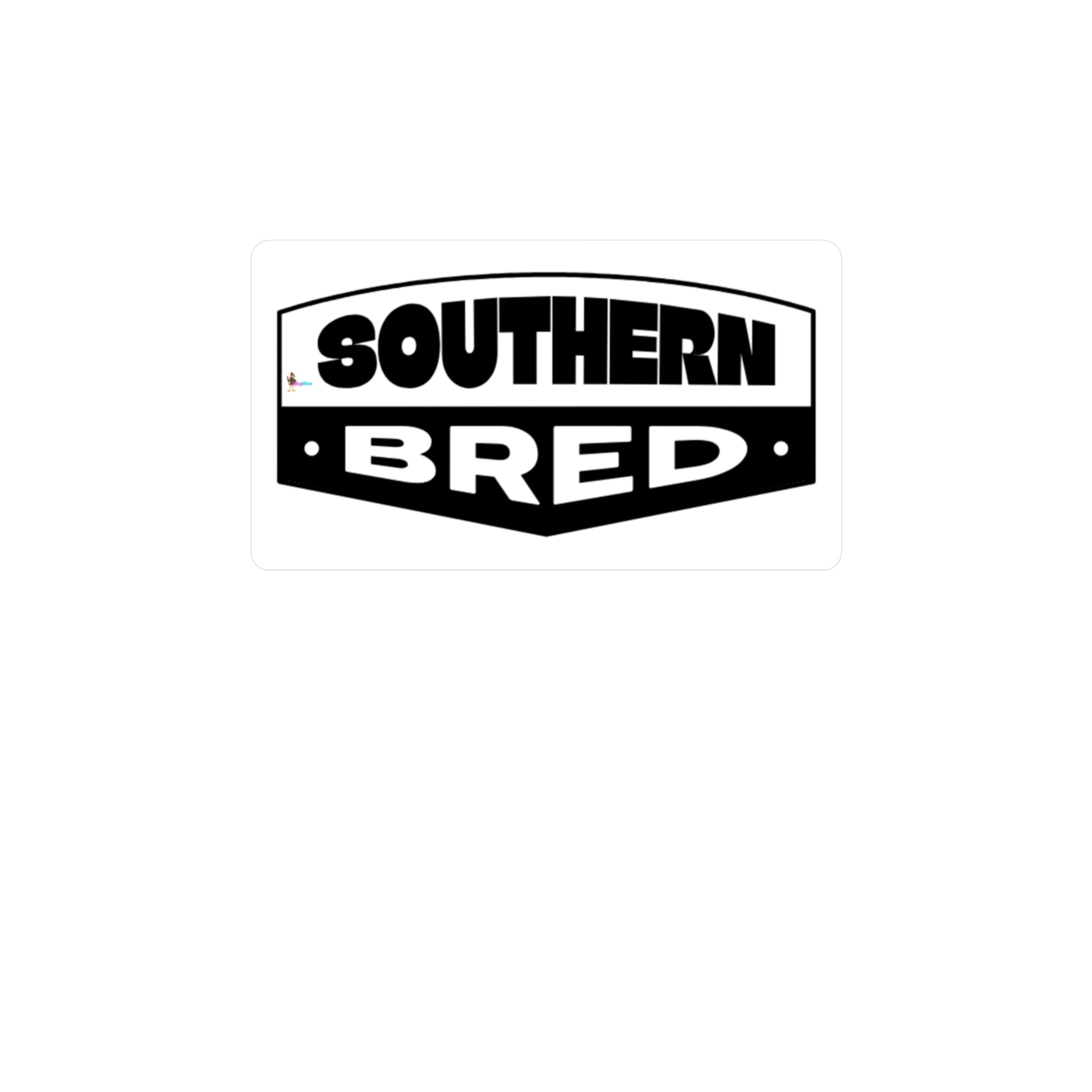 Southern Bred Vinyl Decal — Kiss-Cut Sticker for Cars, Laptops & Windows