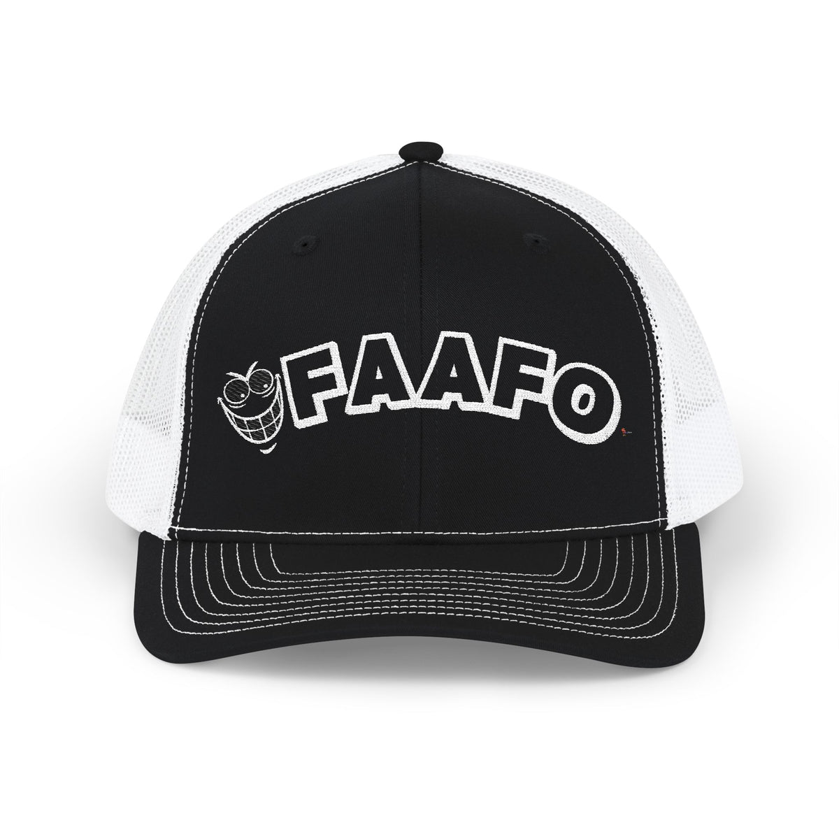 Embroidered 'FAAF0' SlyGuy Trucker Snapback Hat