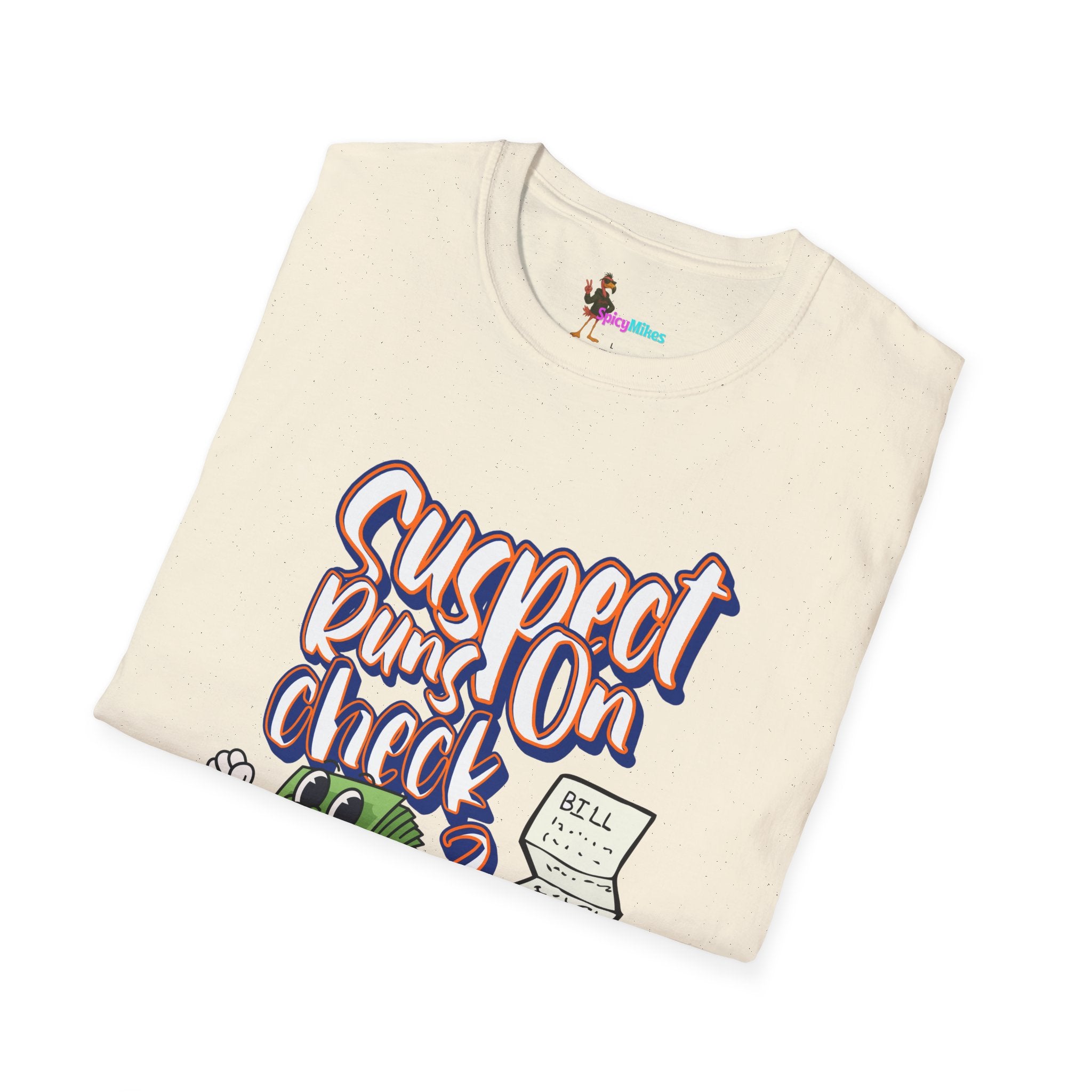 Suspect Runs On...Check 2 Check Graphic Tee