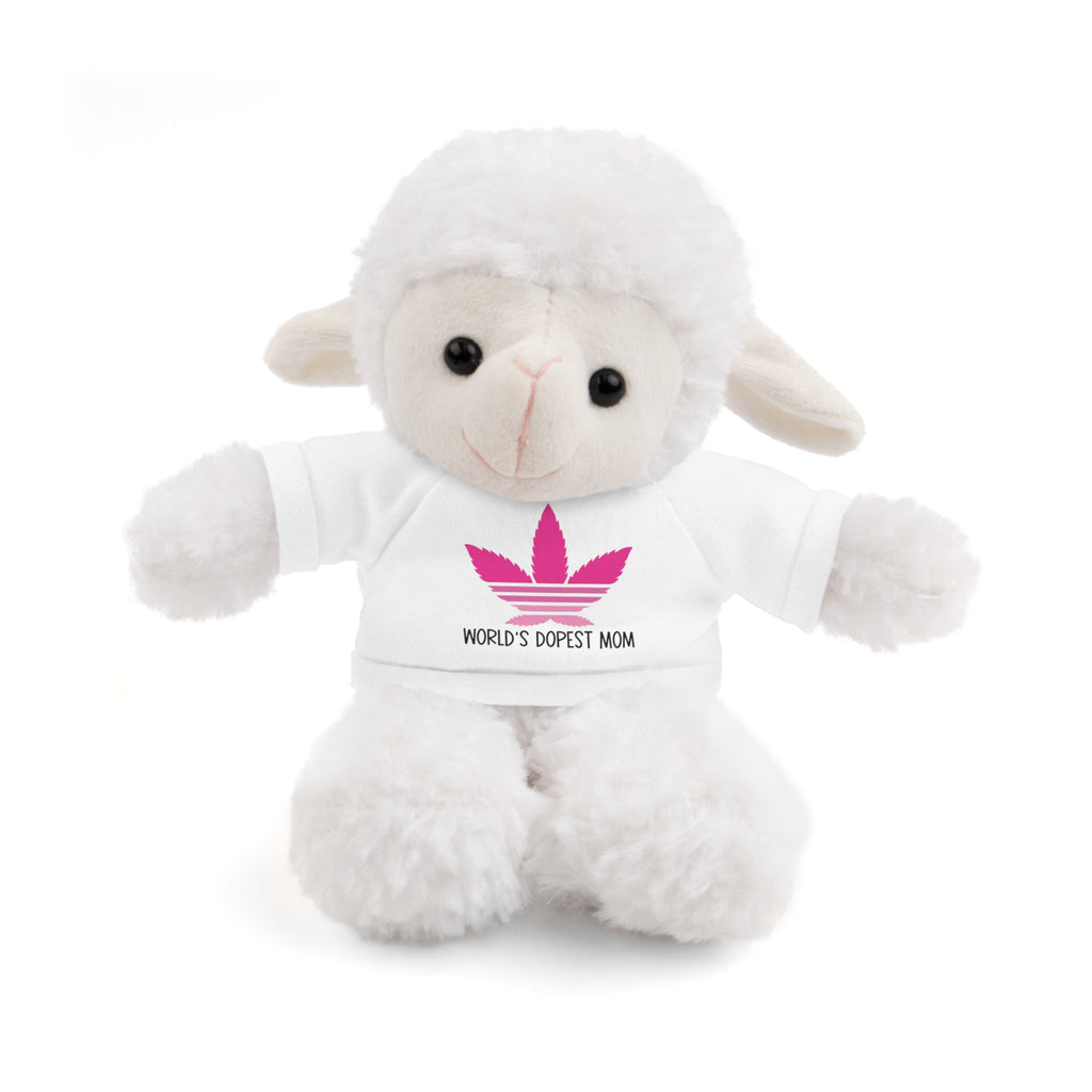 Teddy Bear – "World's Dopest Mom" Adult Plush with Tee for 420 moms