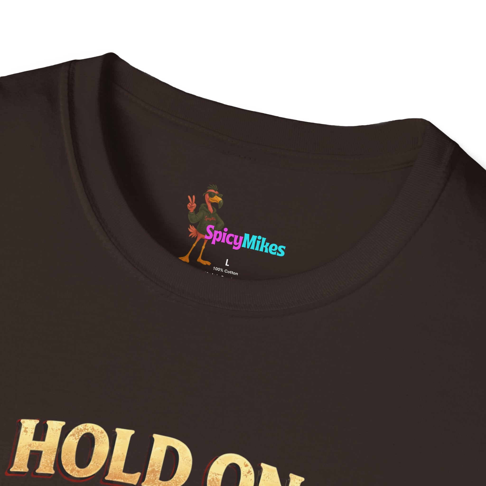 Overthinking Brain Graphic T-Shirt — "Hold On… Let Me Overthink This" Funny Anxiety Tee