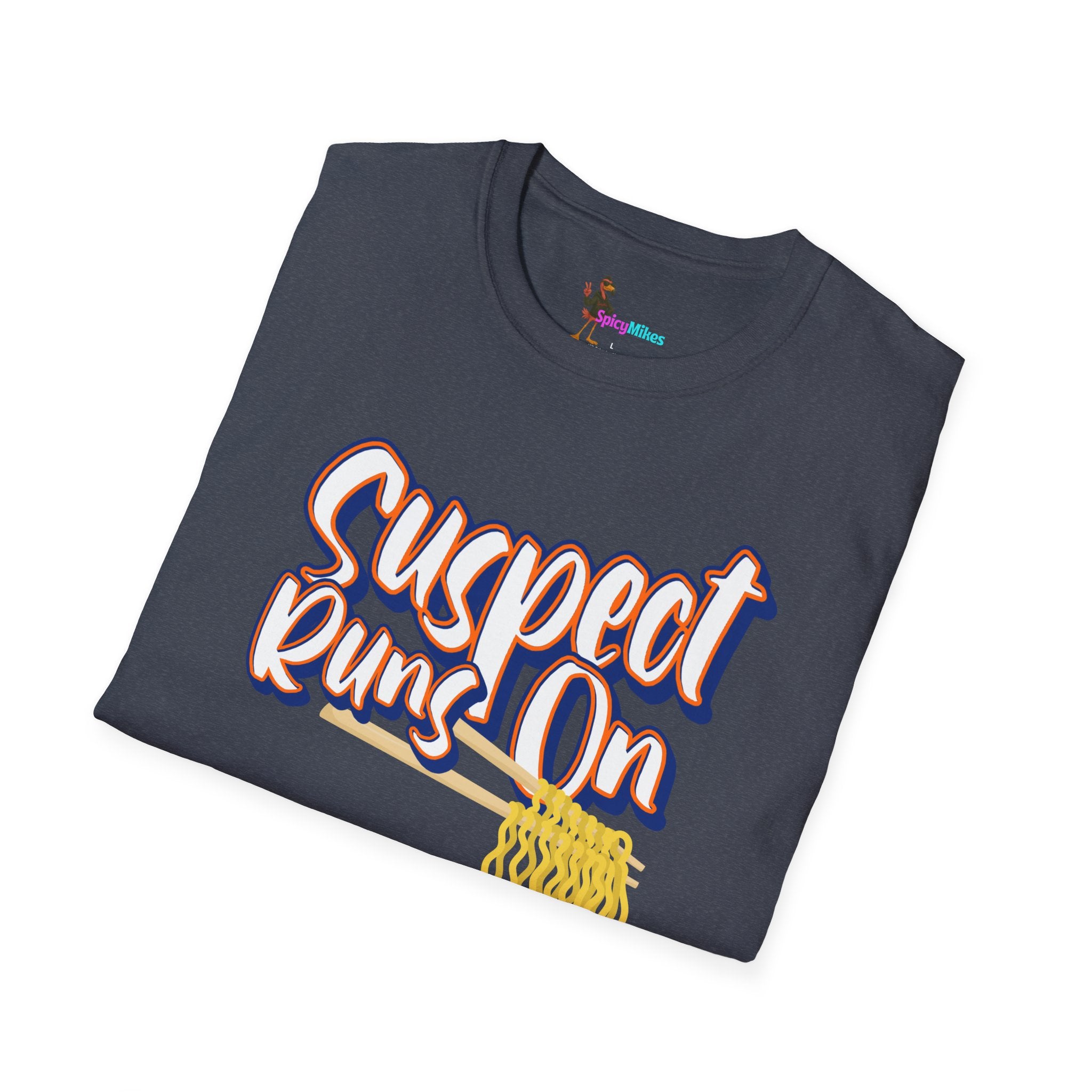 Suspect Runs On.... Ramen Graphic Tee