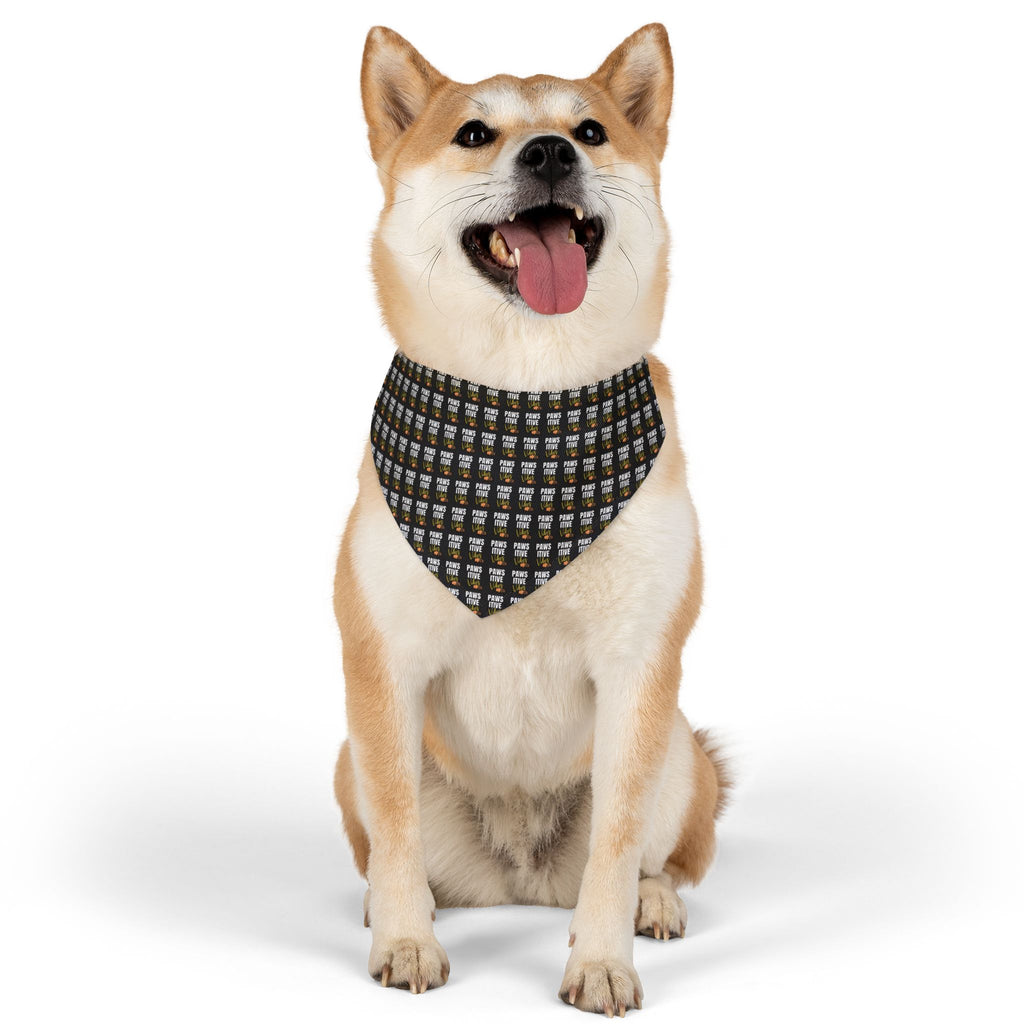 Pawsitive Vibez Pet Bandana Collar