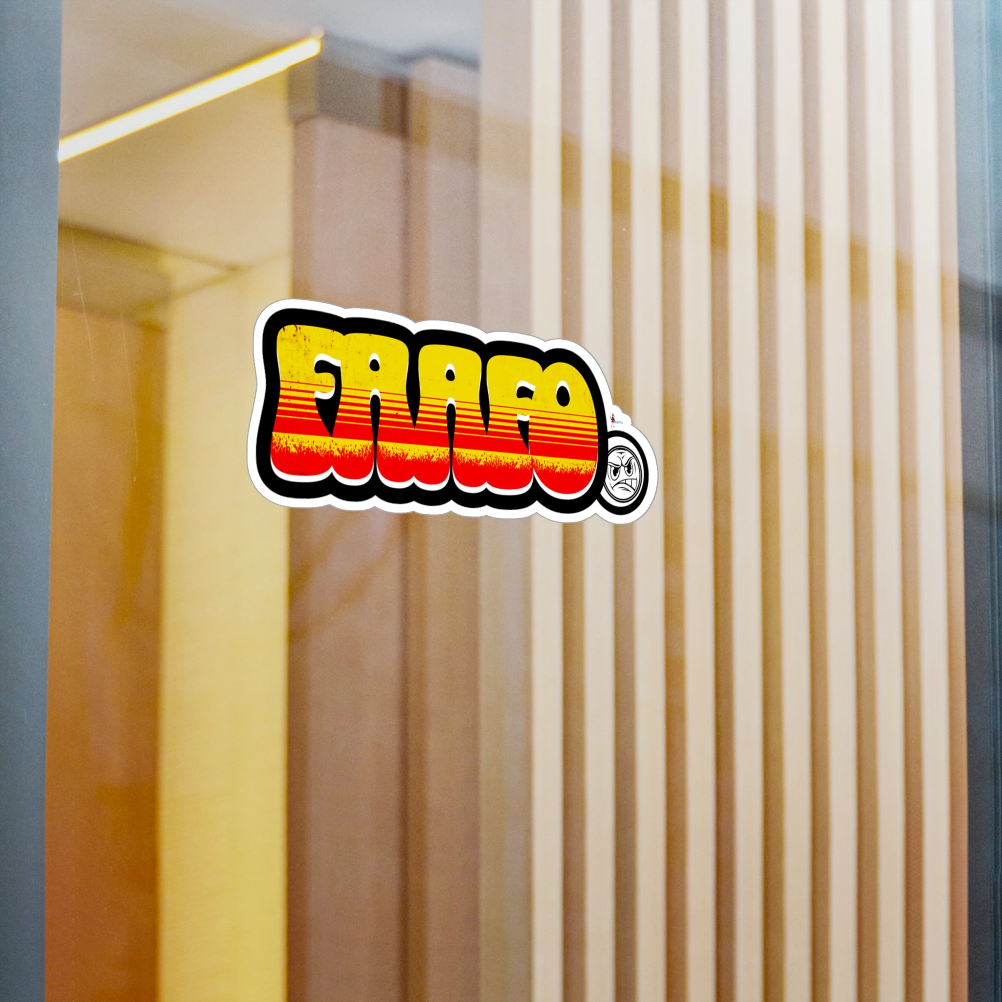 FAAFO Fired Up Kiss-Cut Vinyl Sticker