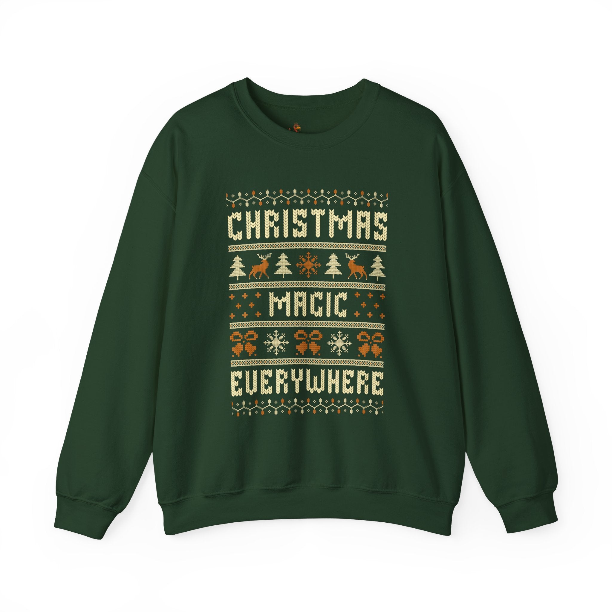Christmas Magic Everywhere Ugly Sweatshirt