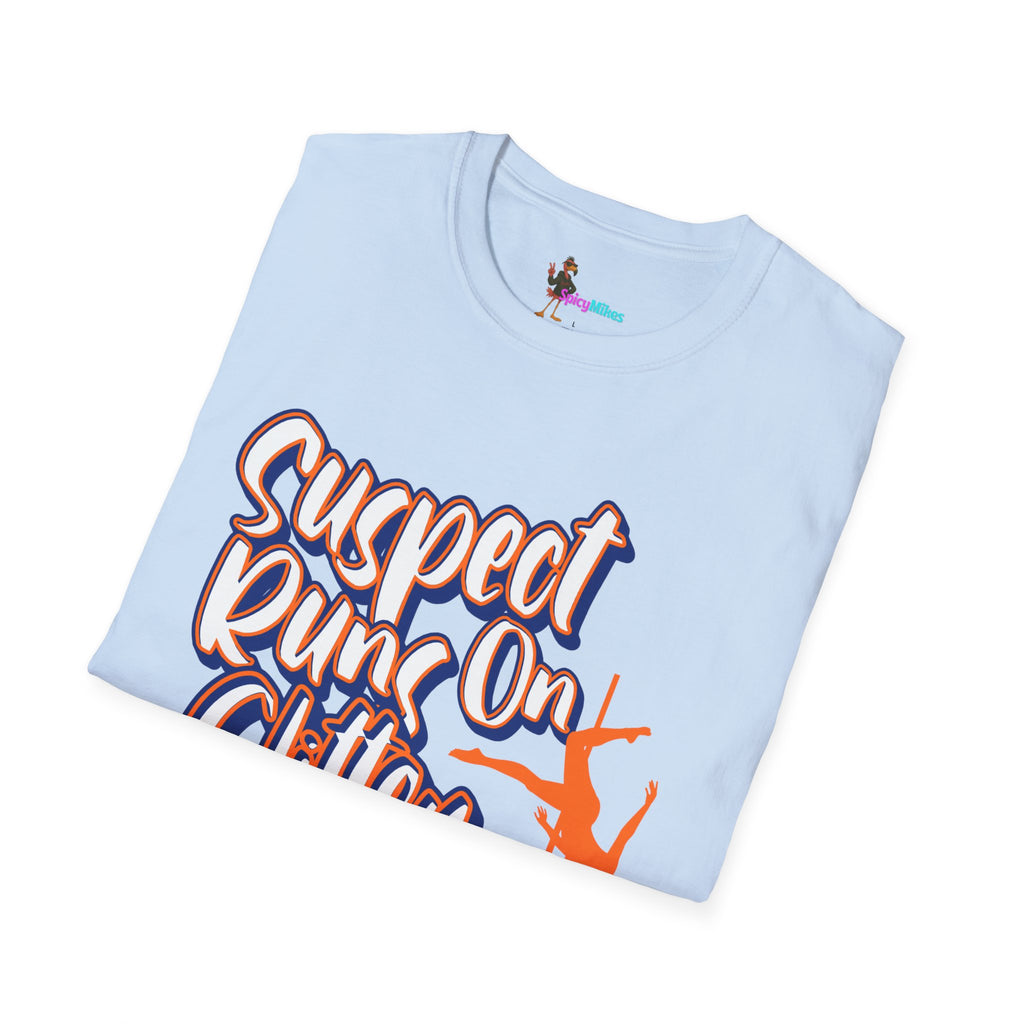 Suspect Runs On...Glitter & Bad Decisions T-Shirt