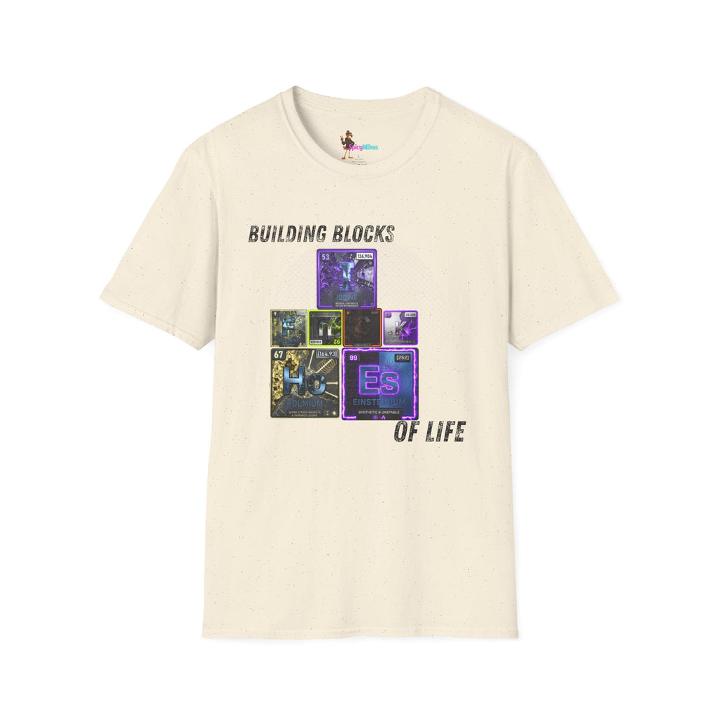 Building Blocks of Life T-Shirt — Science Element Periodic Table Graphic Tee