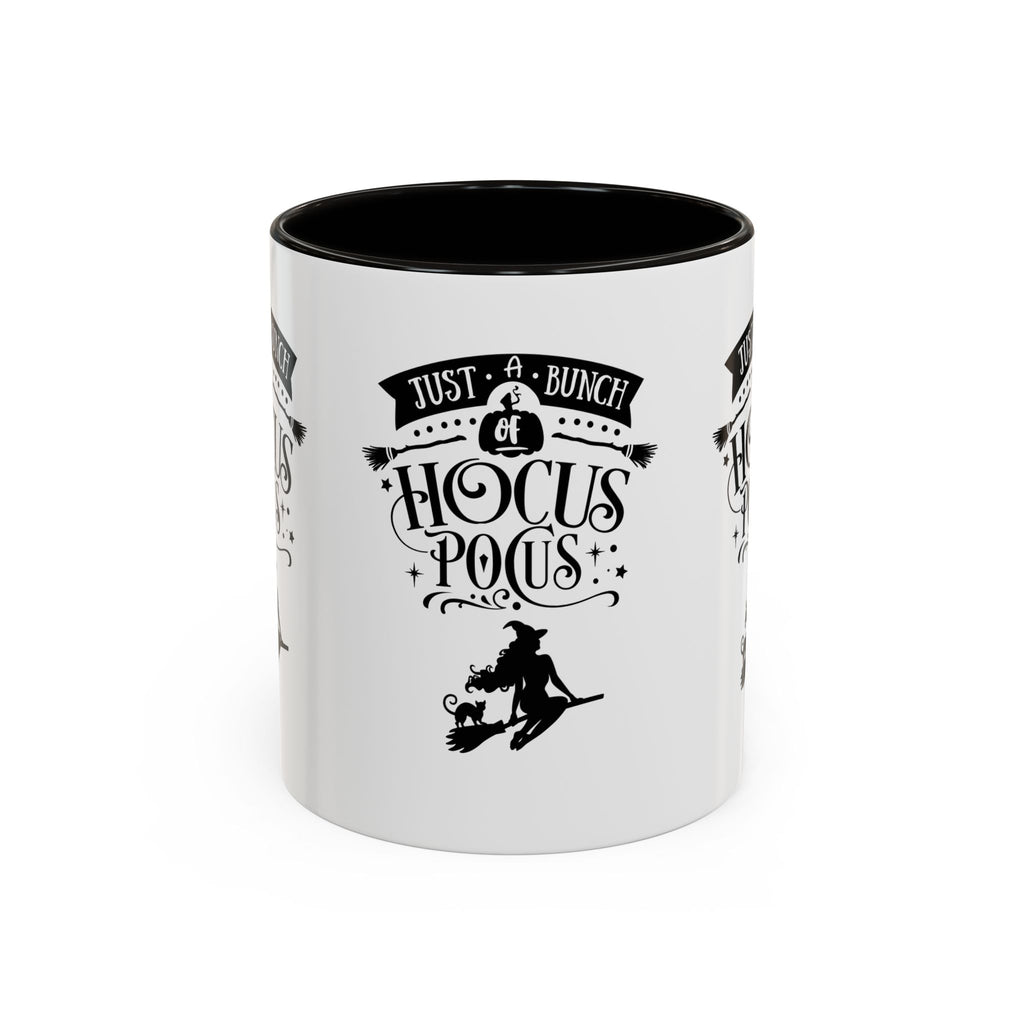 Halloween Just A Bunch Of Hocus Pocus Black Rimmed Mug