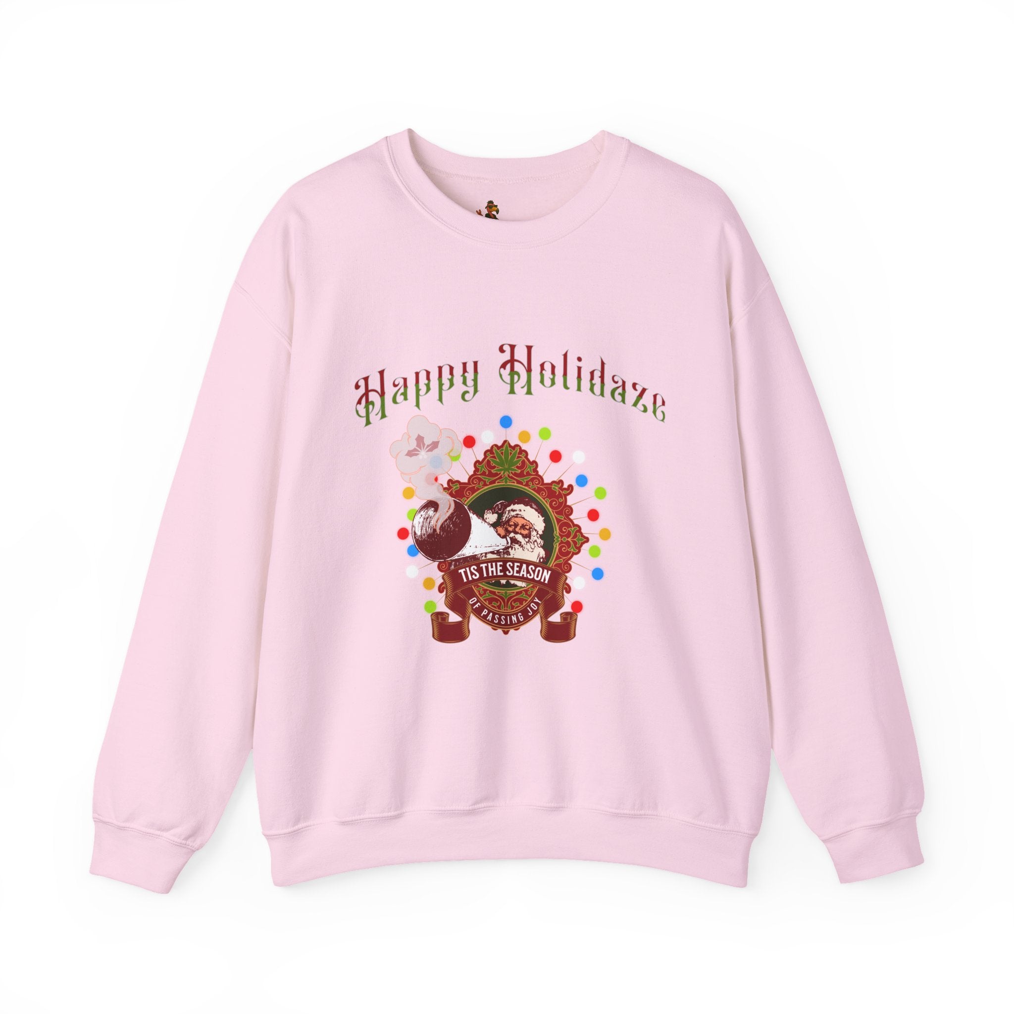 "Happy Holidaze" Retro Christmas Sweatshirt