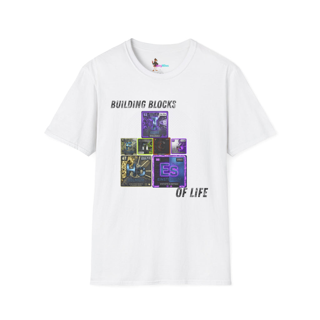 Building Blocks of Life T-Shirt — Science Element Periodic Table Graphic Tee