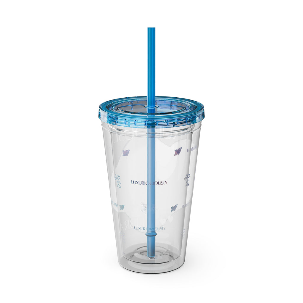 Luxuriously Libra Zodiac Sunsplash Tumbler 16oz