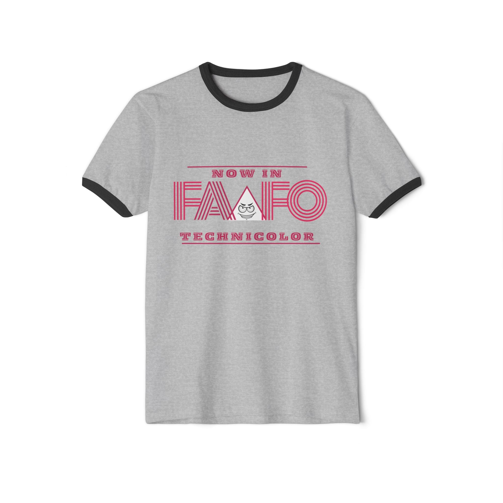 FAAFO Now in Technicolor Ringer T-Shirt