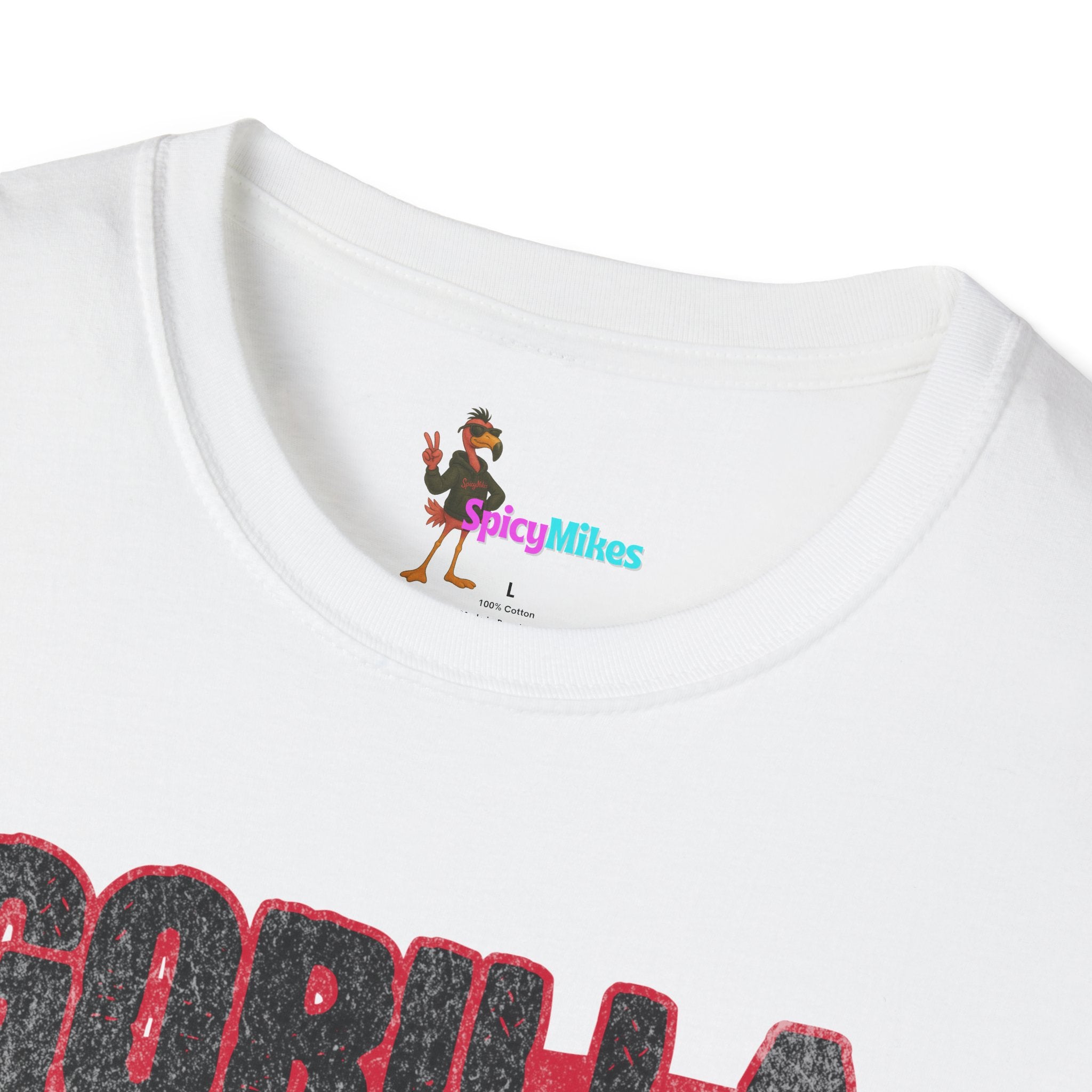 Gorilla Boss Style T-Shirt — Retro Ape with Sunglasses & Cigar Graphic