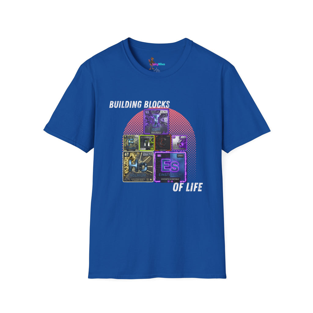 Building Blocks of Life T-Shirt — Science Element Periodic Table Graphic Tee