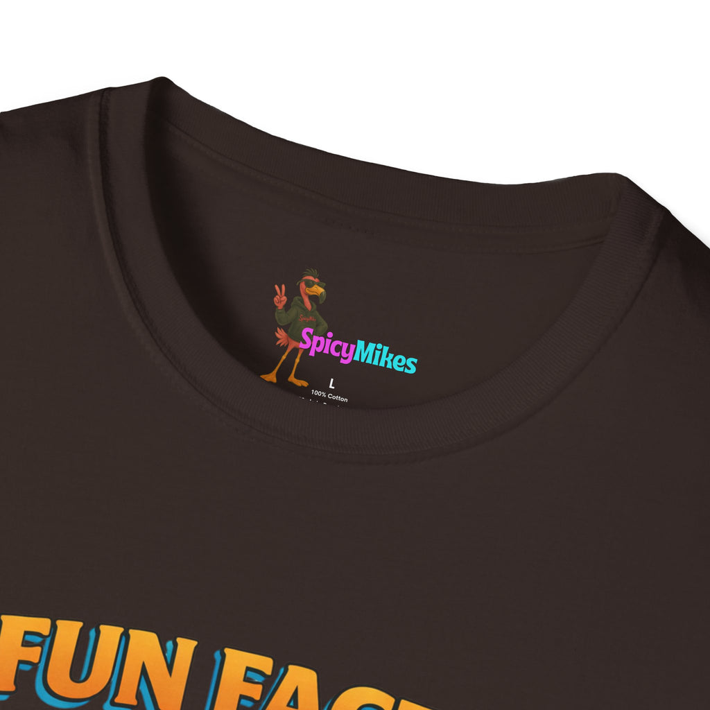 Fun Fact I Don't Care Funny Sunglasses Dog Graphic Tee