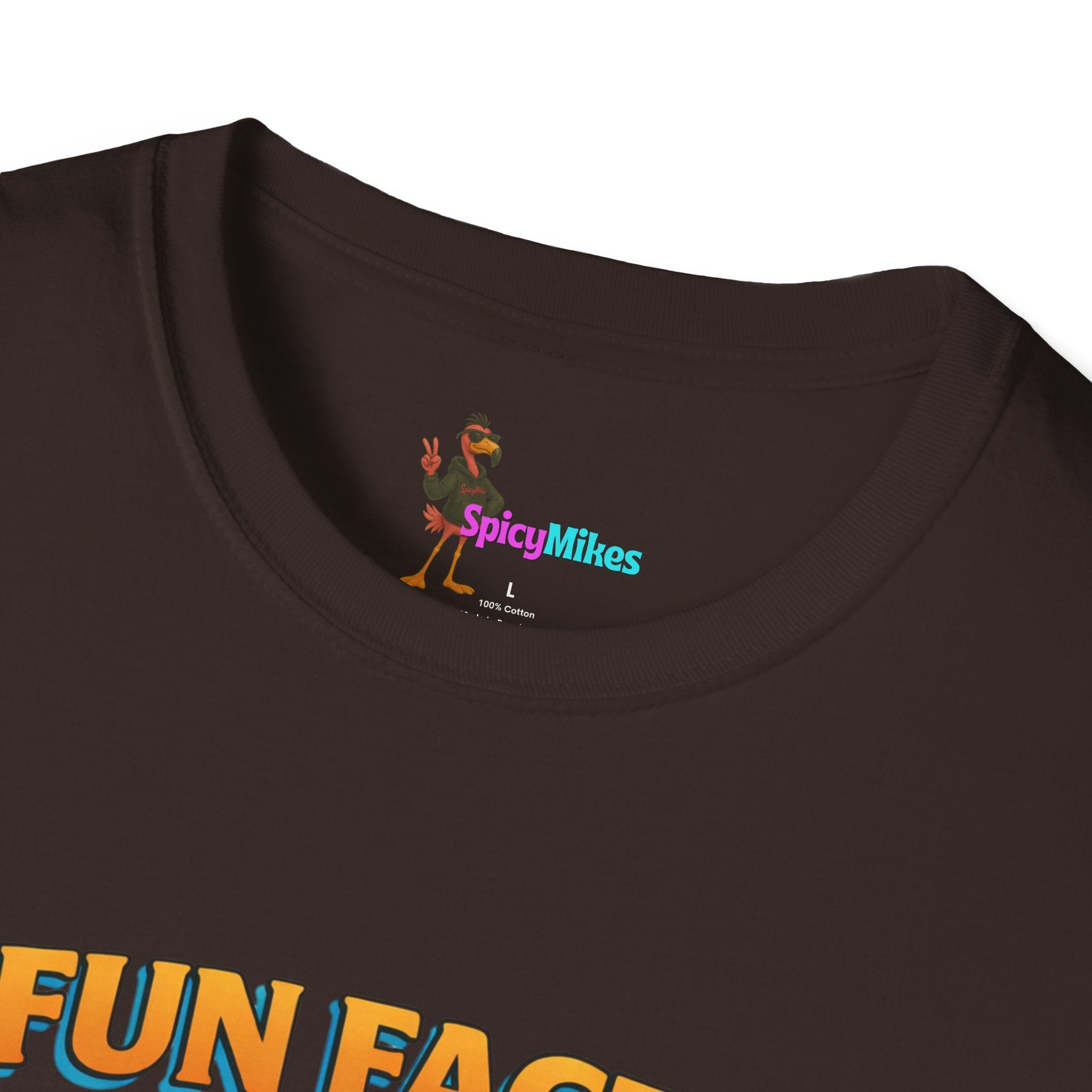 Fun Fact I Don't Care Funny Sunglasses Dog Graphic Tee